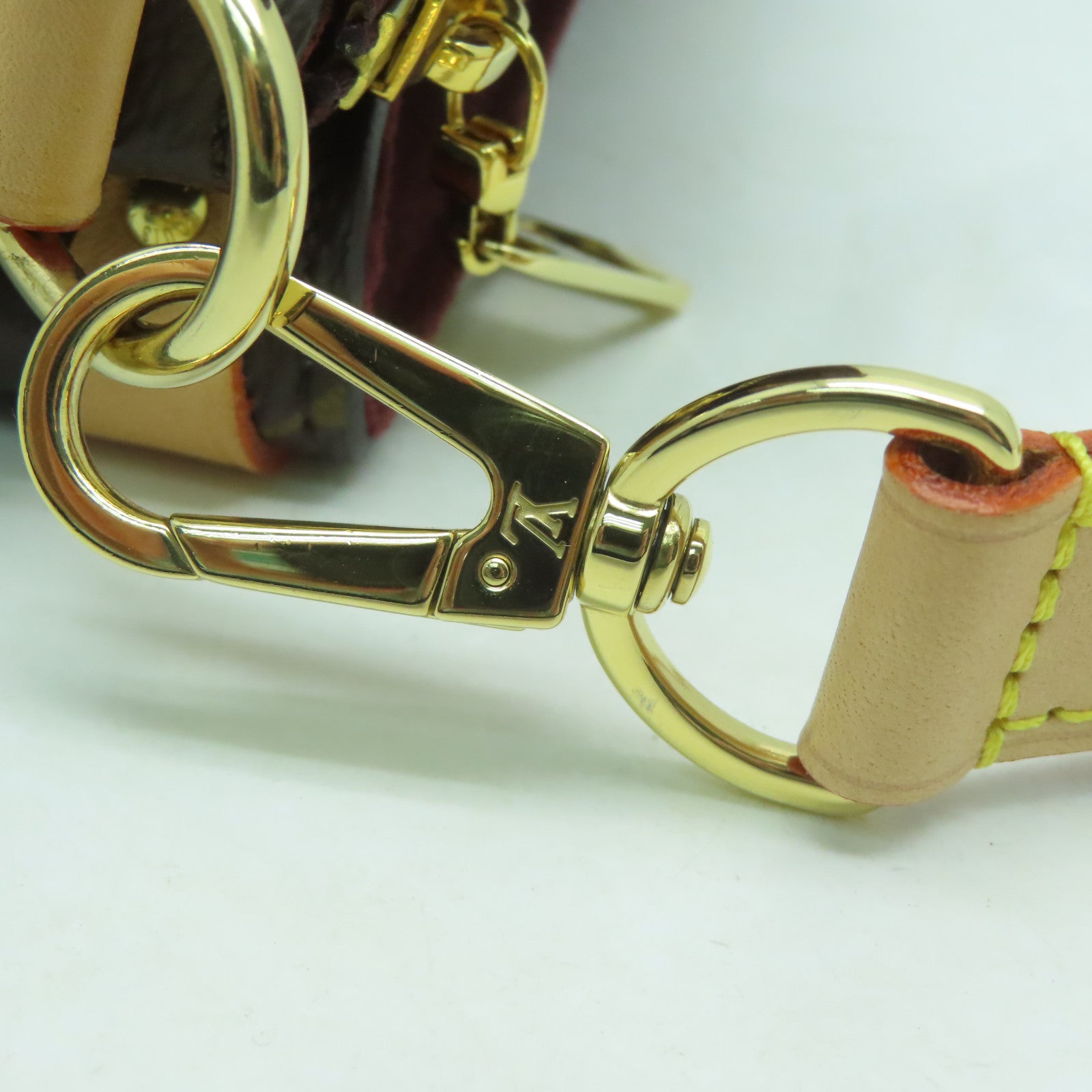 LOUIS VUITTON Monogram Soufflot BB金扣手挽肩背兩用袋啡色