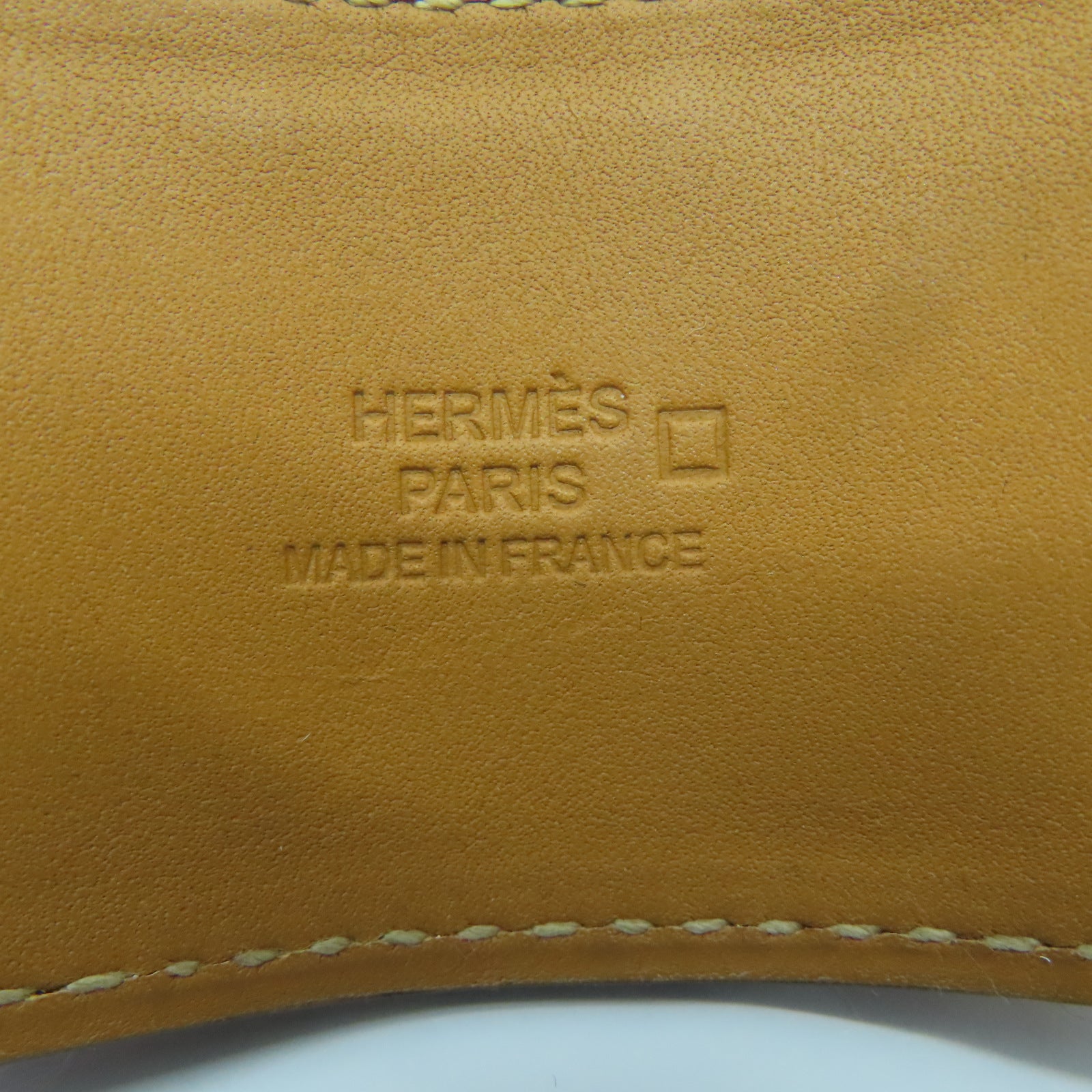 HERMES 鱷魚皮革CDC Bracelet金扣手鐲Rose Scheherazade天方夜譚紫色