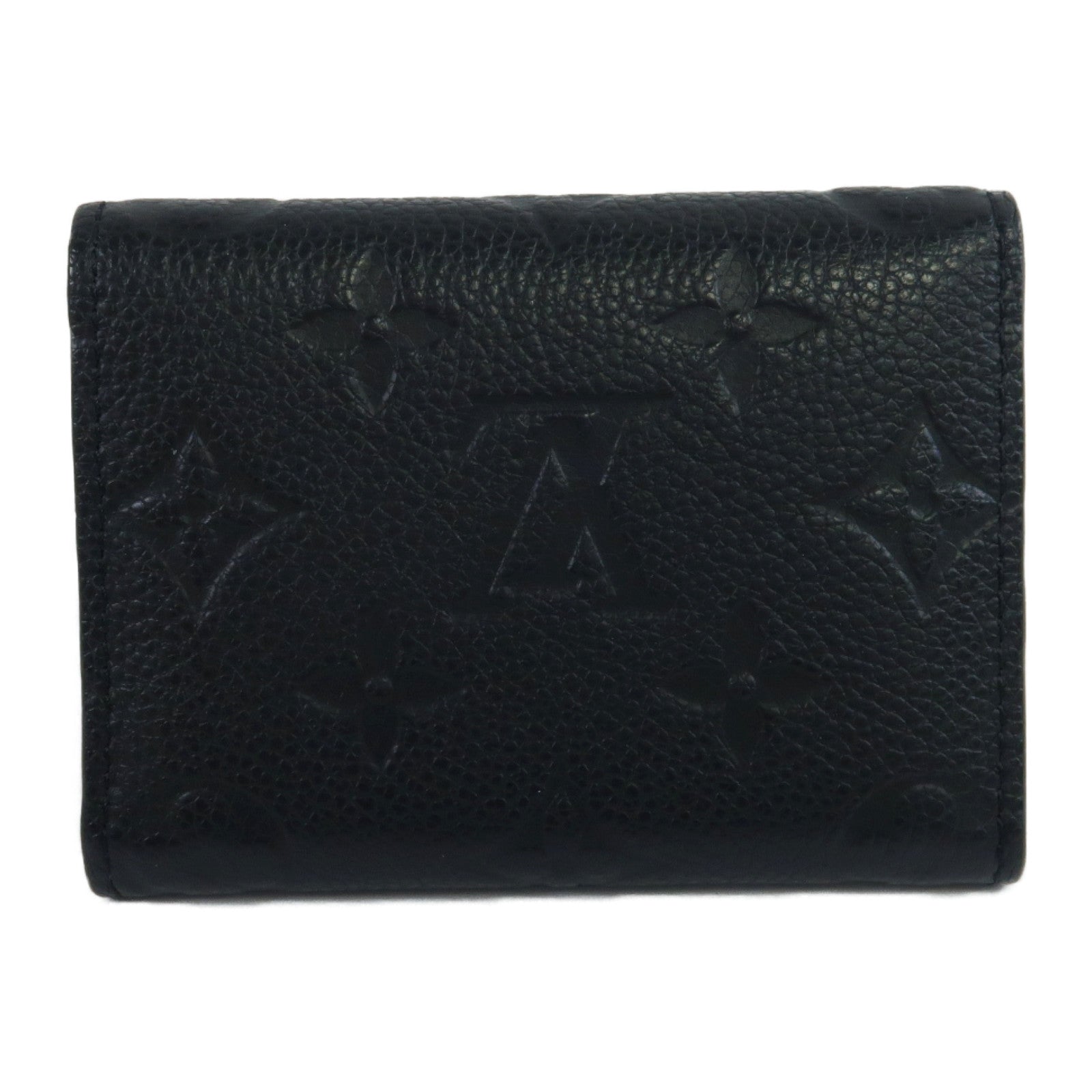 LOUIS VUITTON Monogram Empreinte Business Card Holder金扣卡片套黑色
