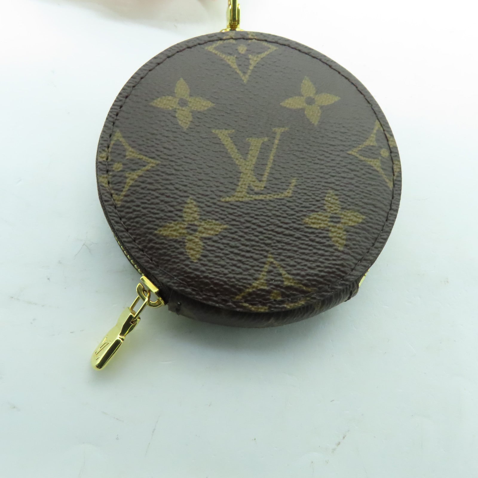 LOUIS VUITTON Monogram Multi Pochette Accessoires金扣肩背袋啡色