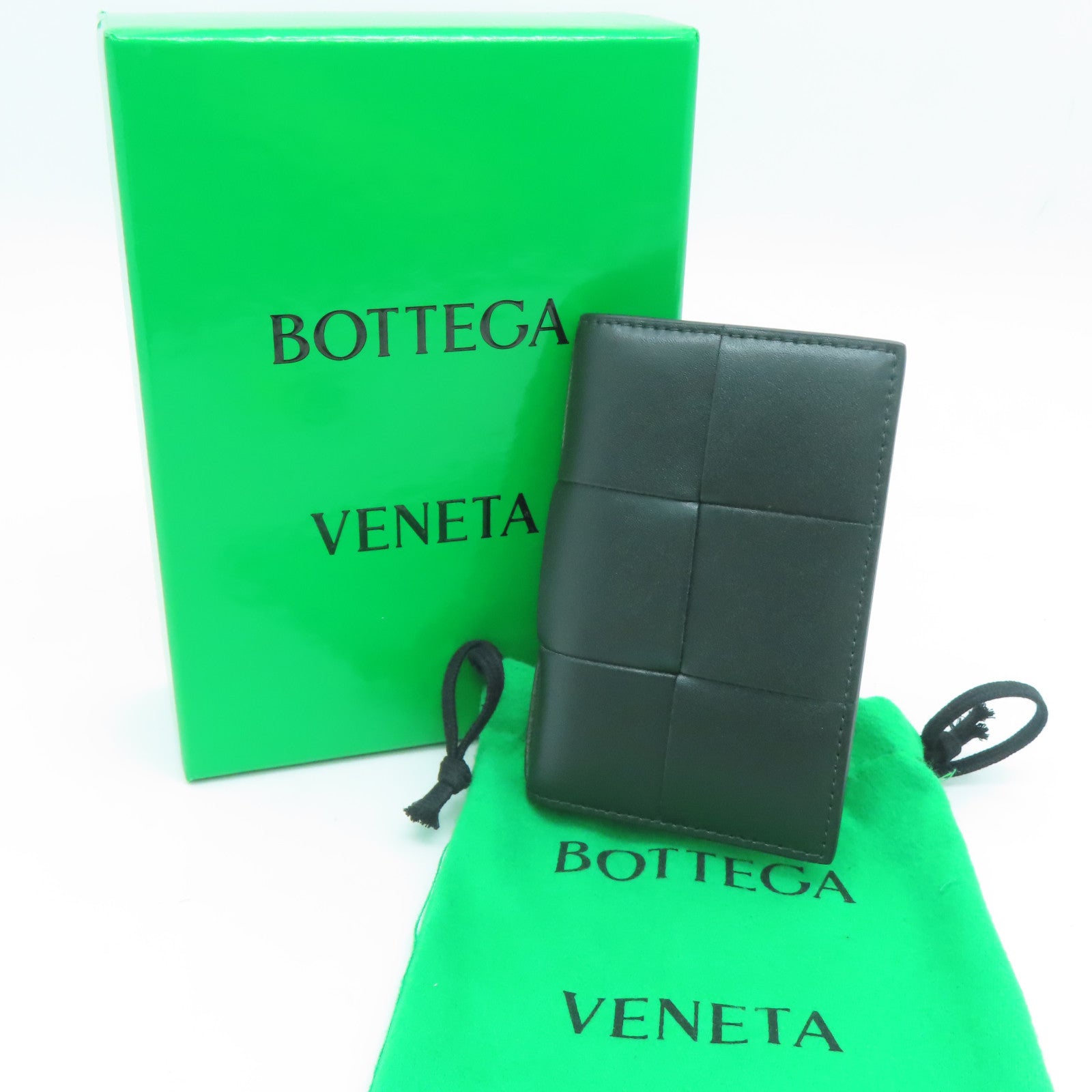 BOTTEGA VENETA 織紋皮革Card Case卡片包黑色