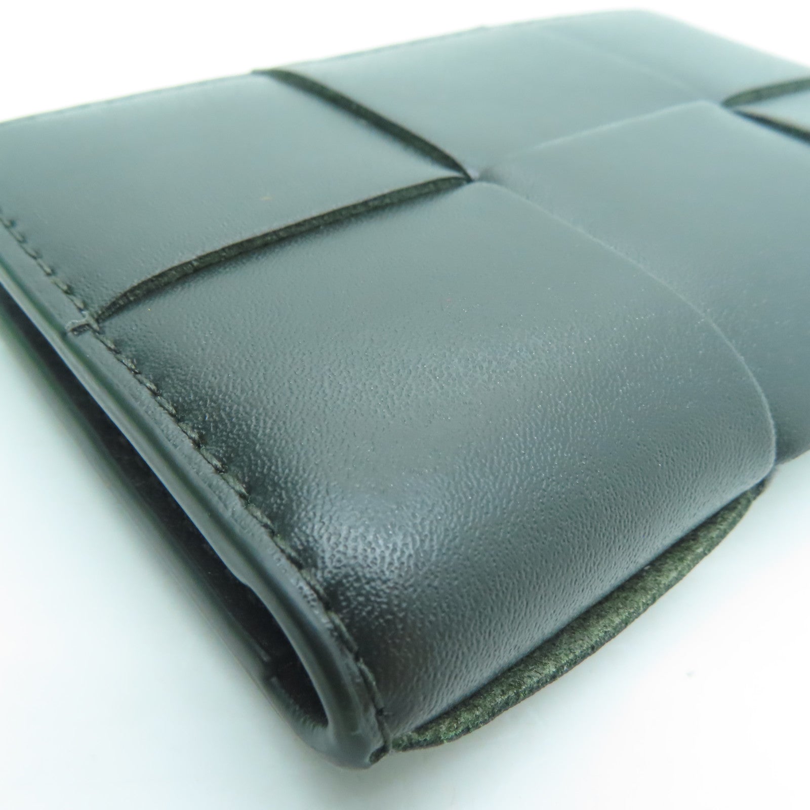 BOTTEGA VENETA 織紋皮革Card Case卡片包黑色