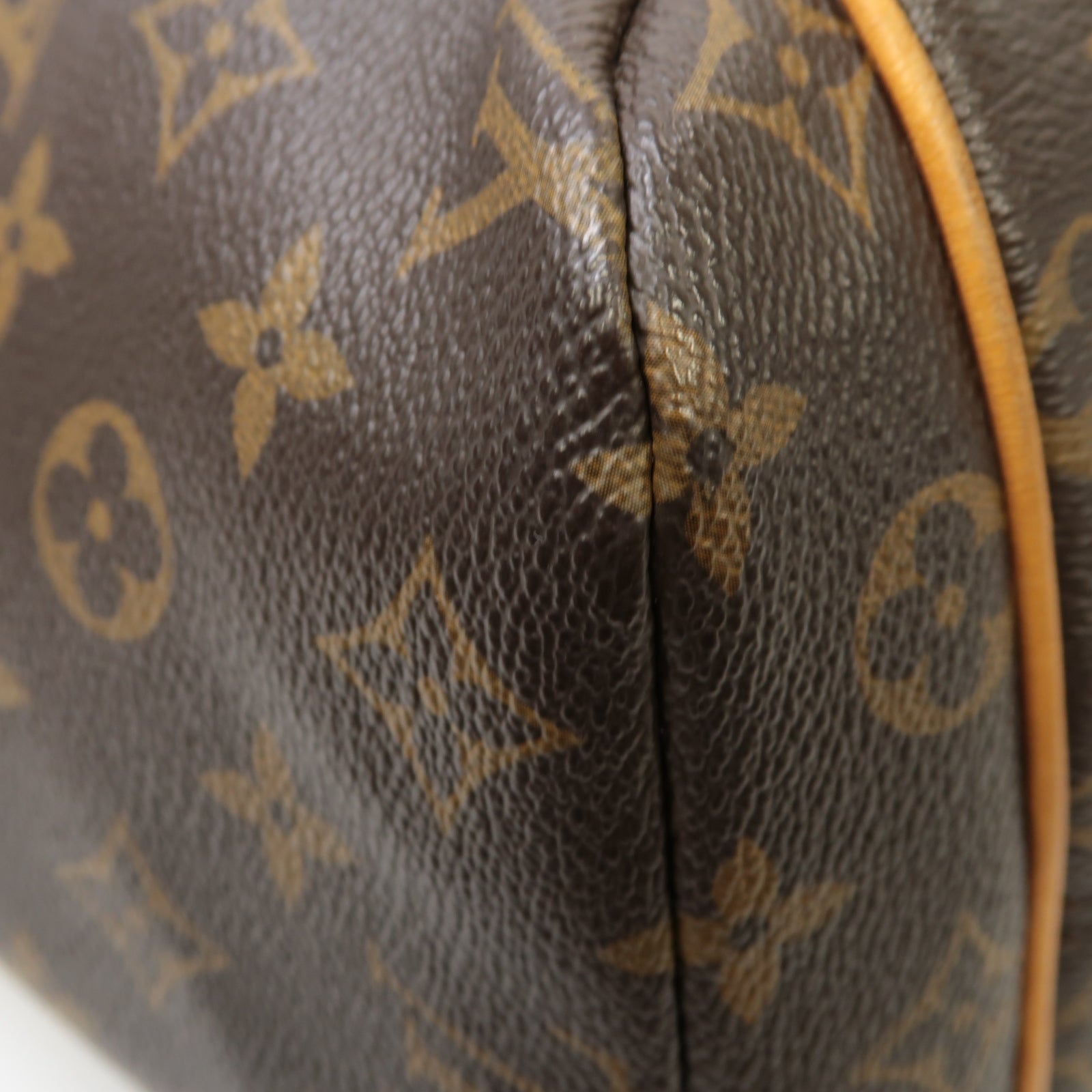 LOUIS VUITTON Monogram Totally GM金扣手挽袋棕色