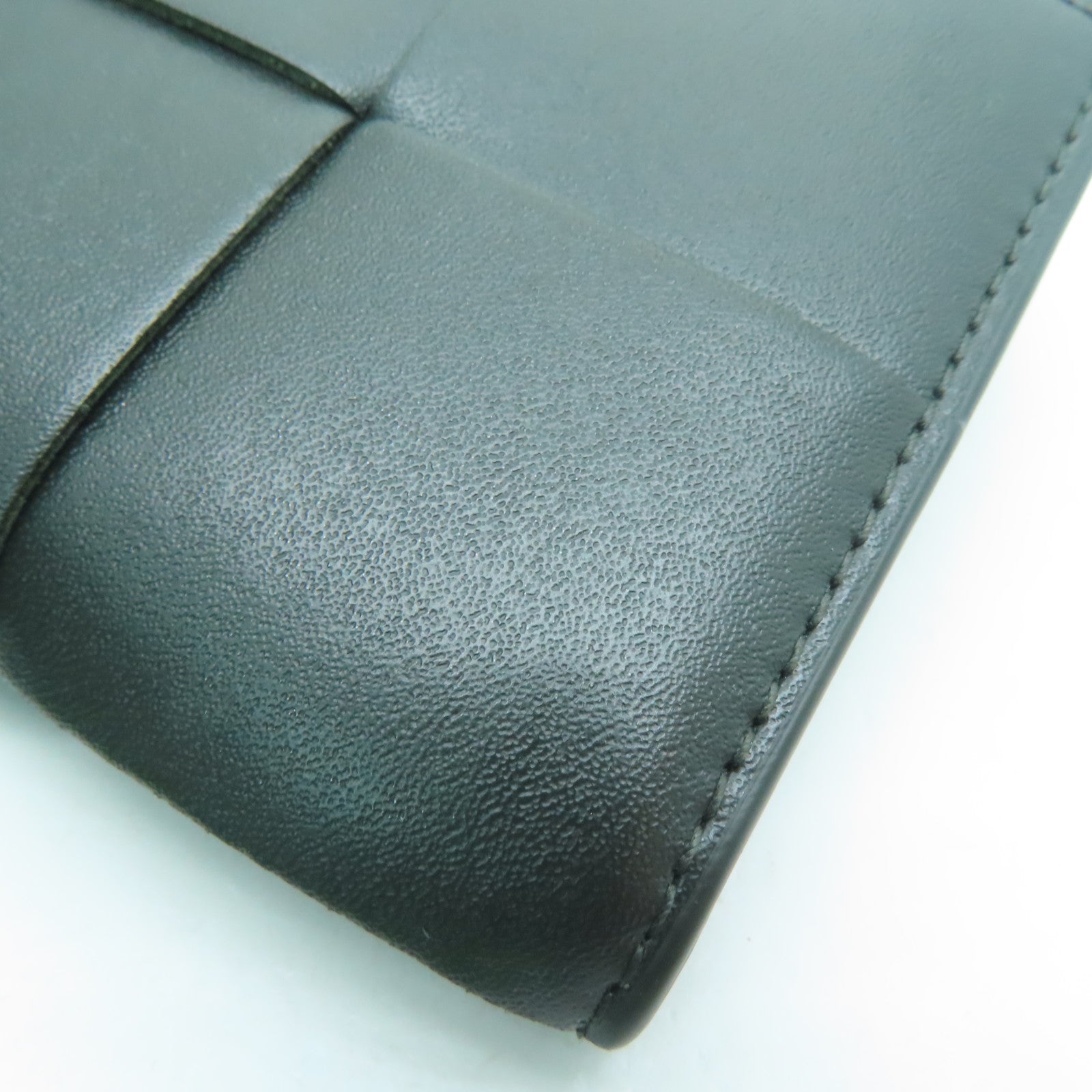 BOTTEGA VENETA 織紋皮革Card Case卡片包黑色