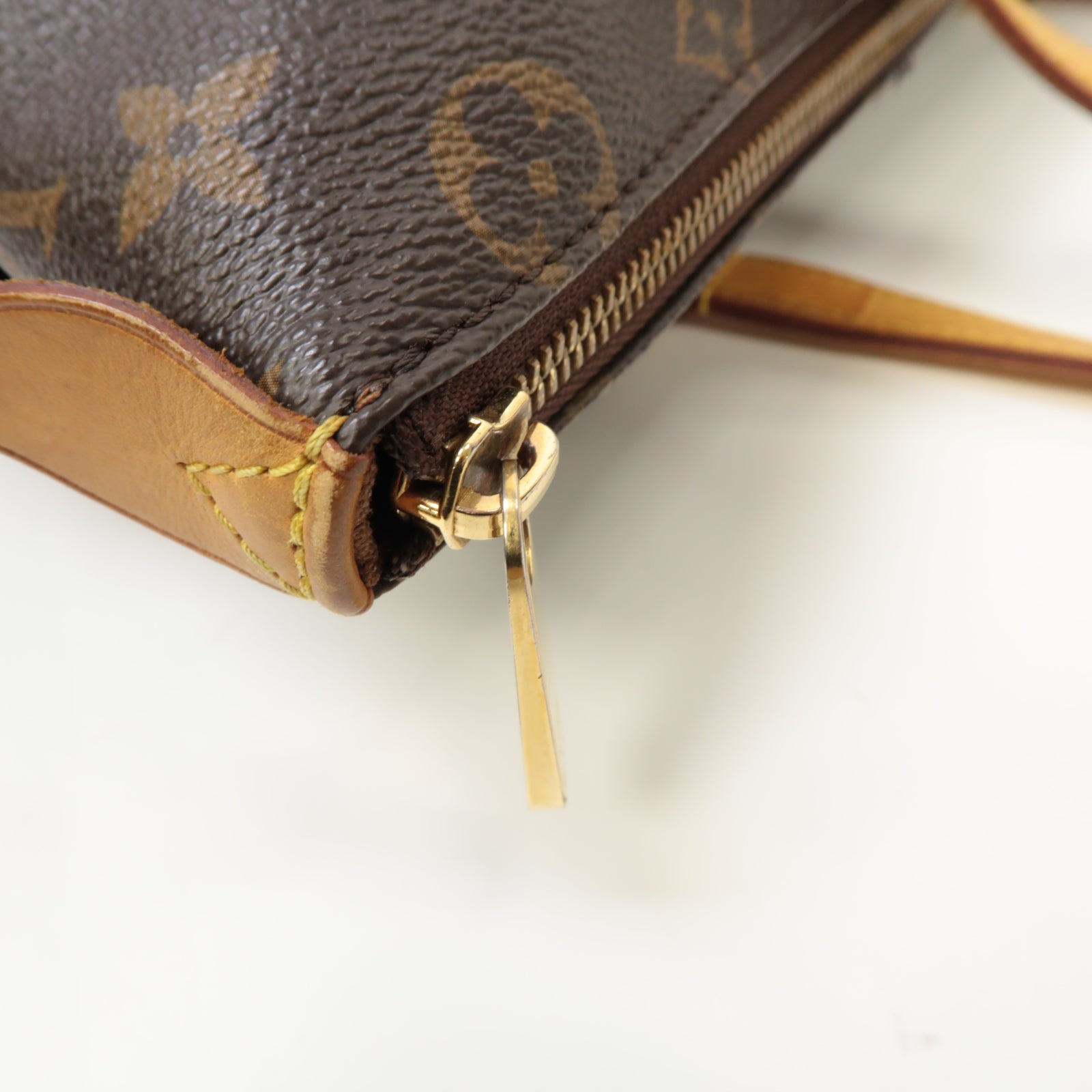 LOUIS VUITTON Monogram Totally GM金扣手挽袋棕色