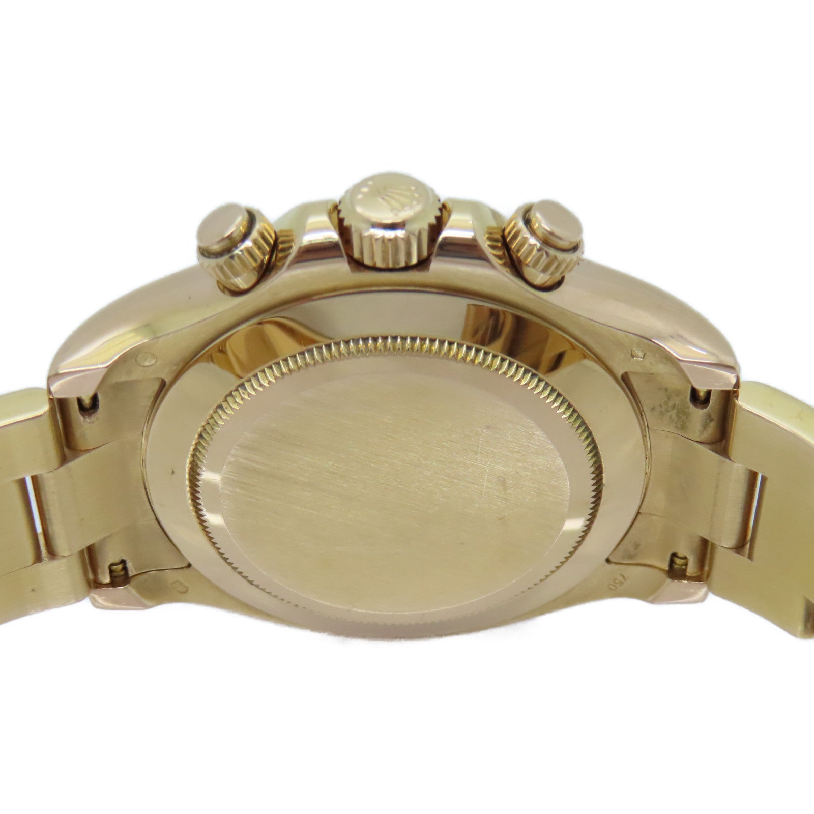 ROLEX 【激減優惠】18K黃金Daytona手錶自動機芯金色