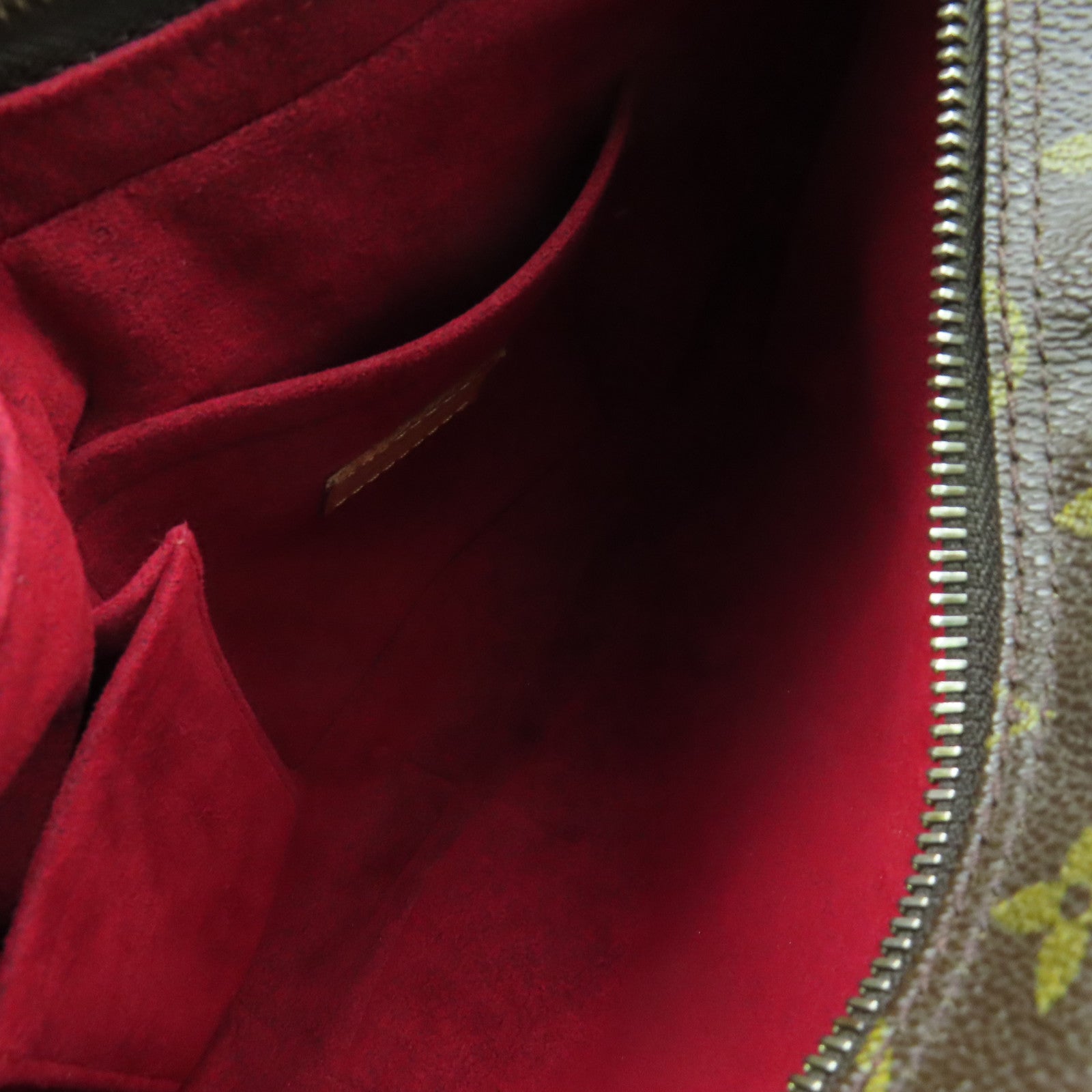 LOUIS VUITTON Monogram Croissant MM Shoulder Bag肩背袋啡色