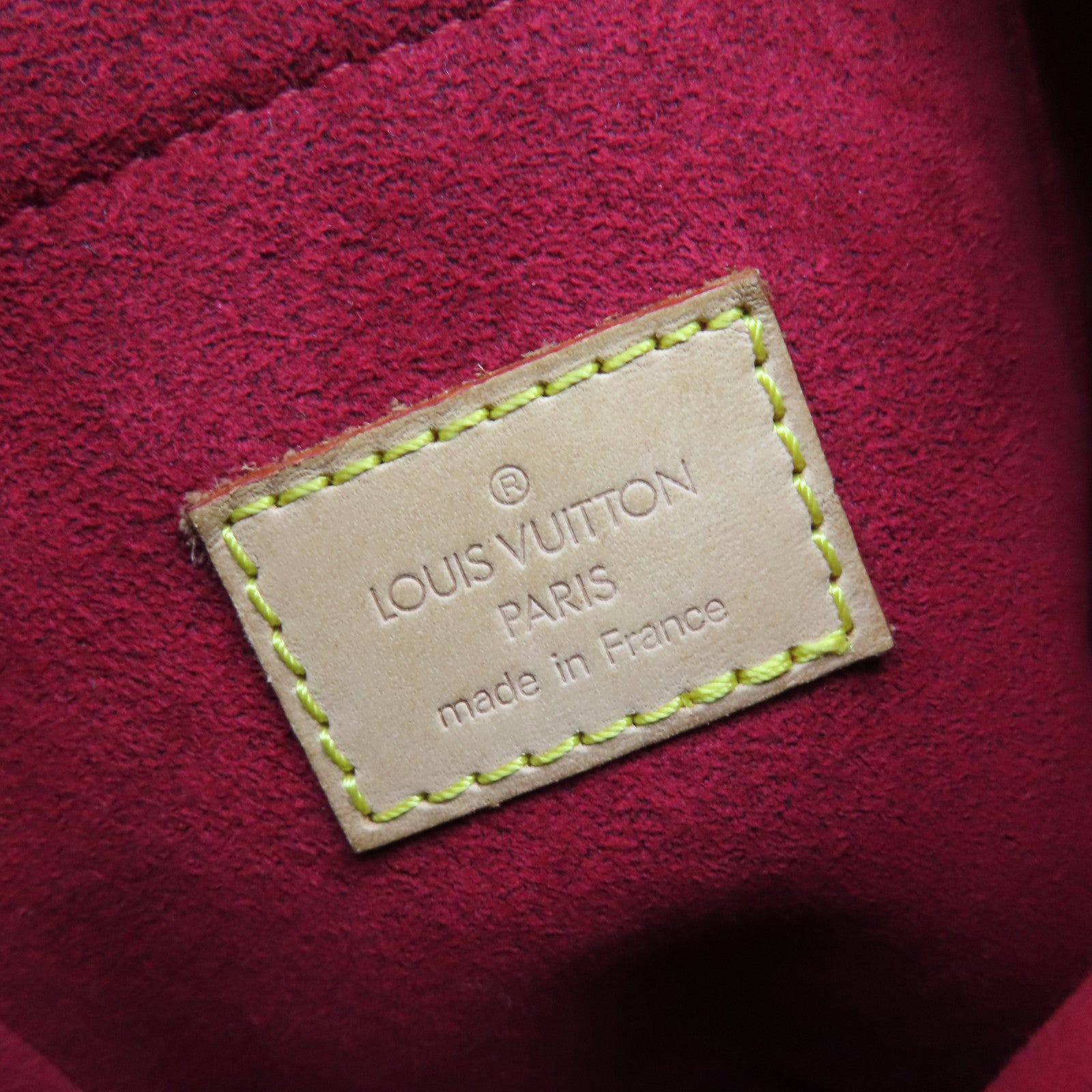LOUIS VUITTON Monogram Croissant MM Shoulder Bag肩背袋啡色