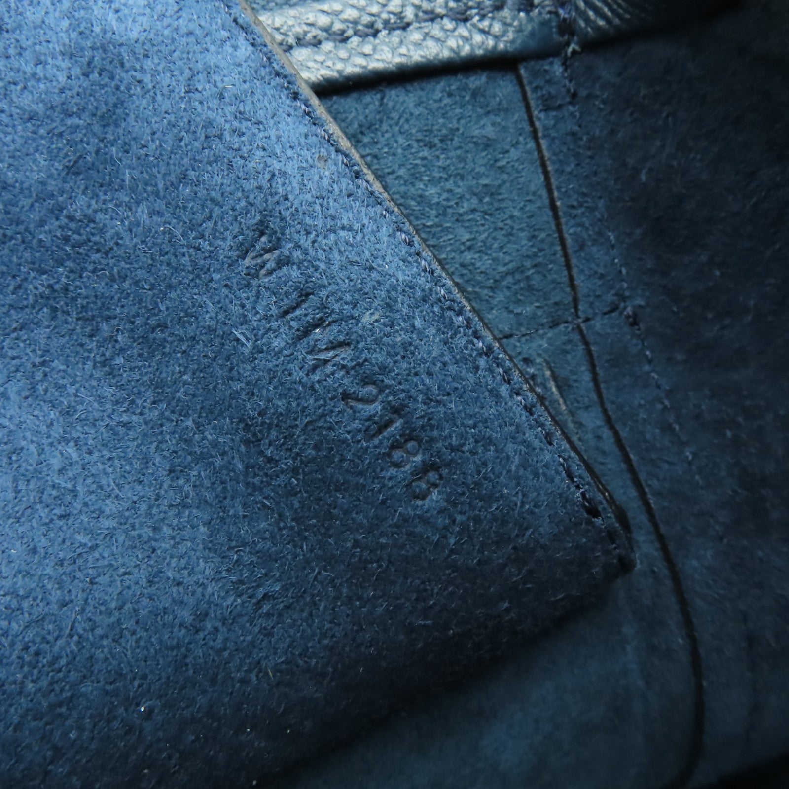 CELINE 粒面牛皮皮革Micro Belt Bag金扣手挽肩背兩用袋深綠色