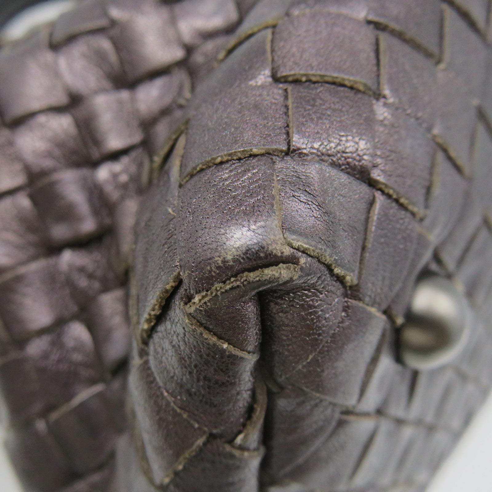 BOTTEGA VENETA 【激減優惠】織紋皮革Tote Bag手挽袋啡色