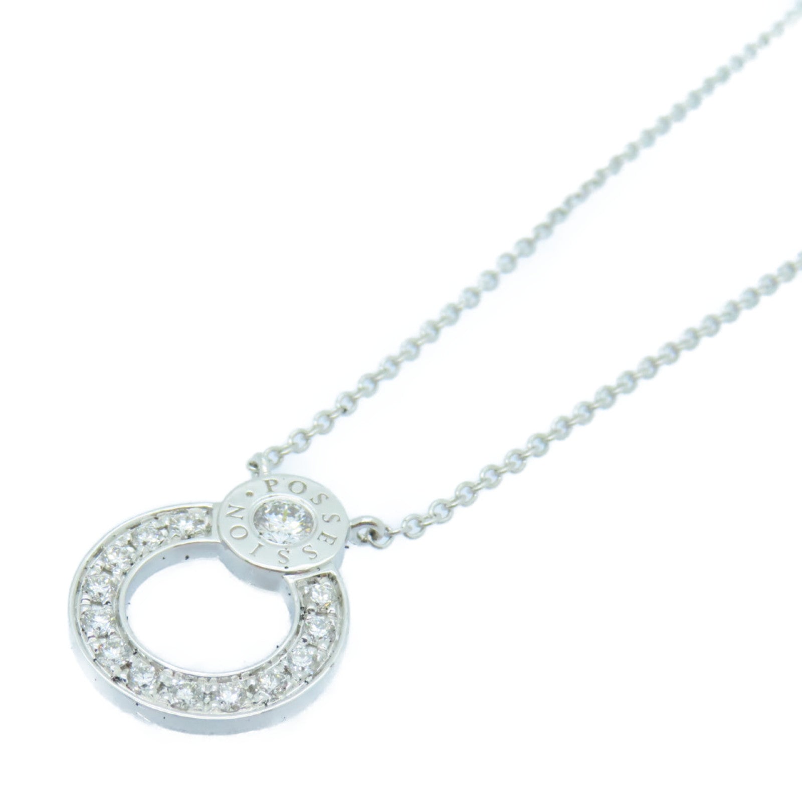 PIAGET 18K白金Possession Necklace鑽石項鍊