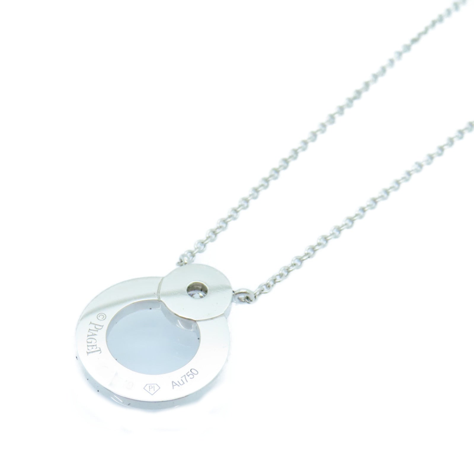PIAGET 18K白金Possession Necklace鑽石項鍊
