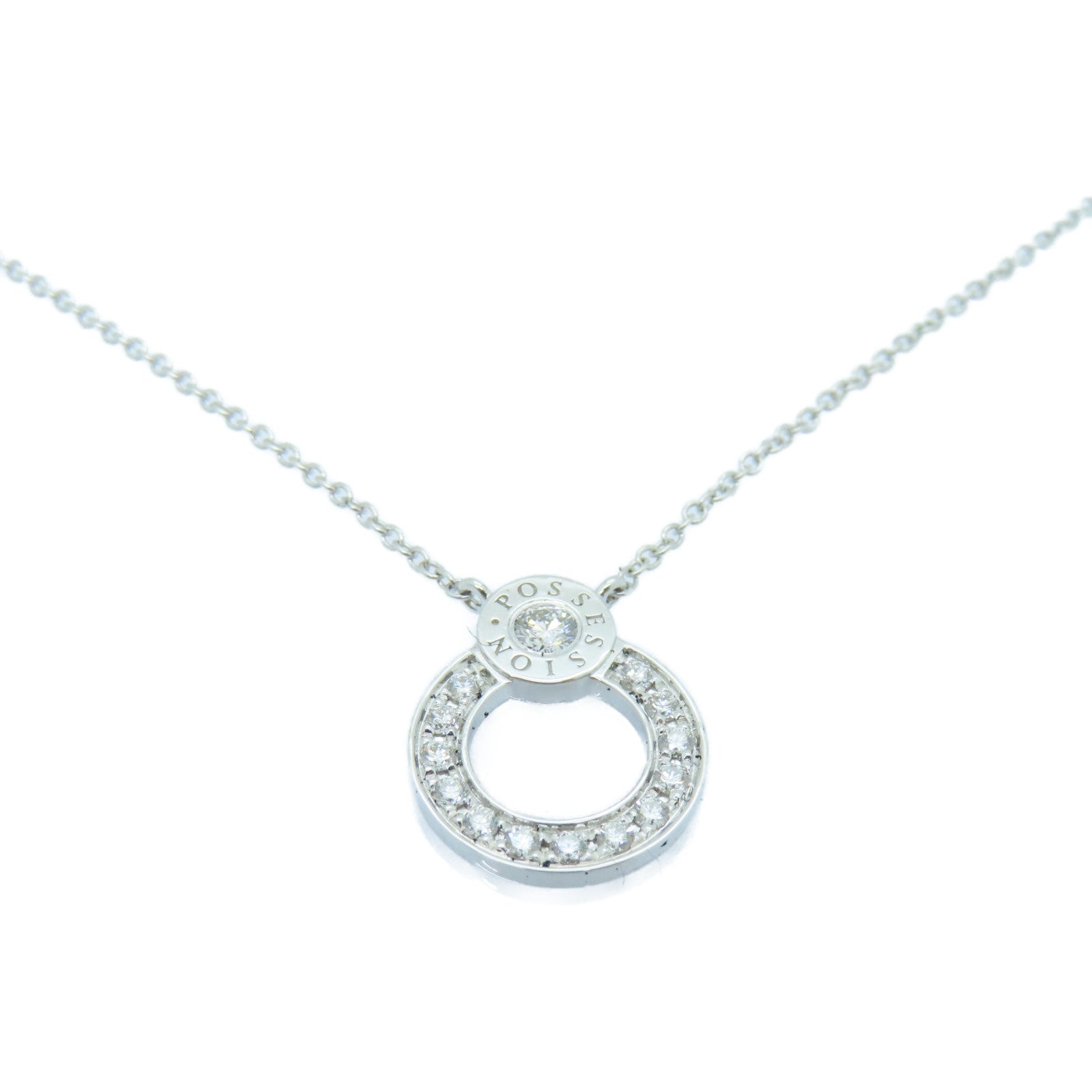 PIAGET 18K白金Possession Necklace鑽石項鍊
