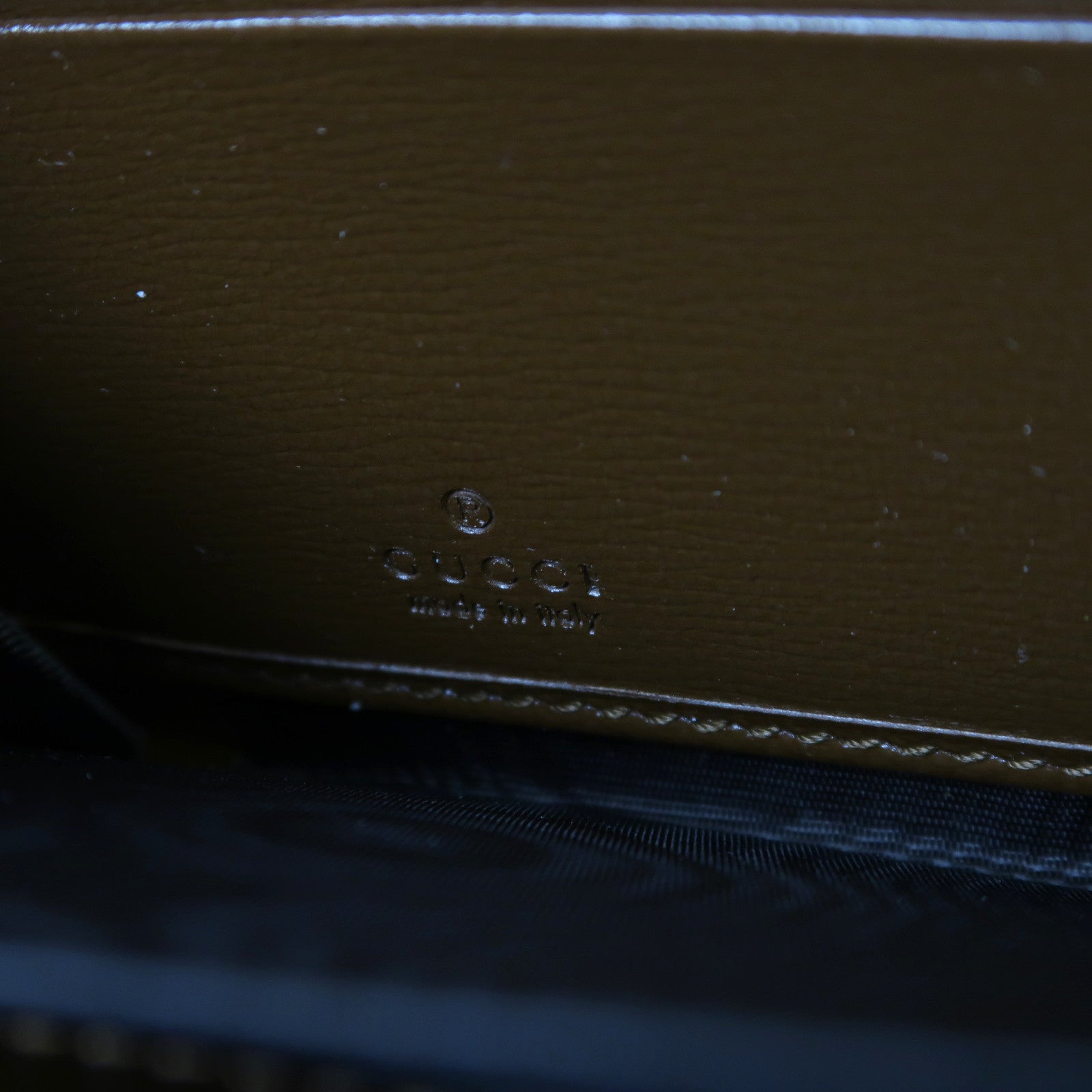 GUCCI 塗層帆布Horsebit 1955 Long Wallet金扣長錢包米色/啡色
