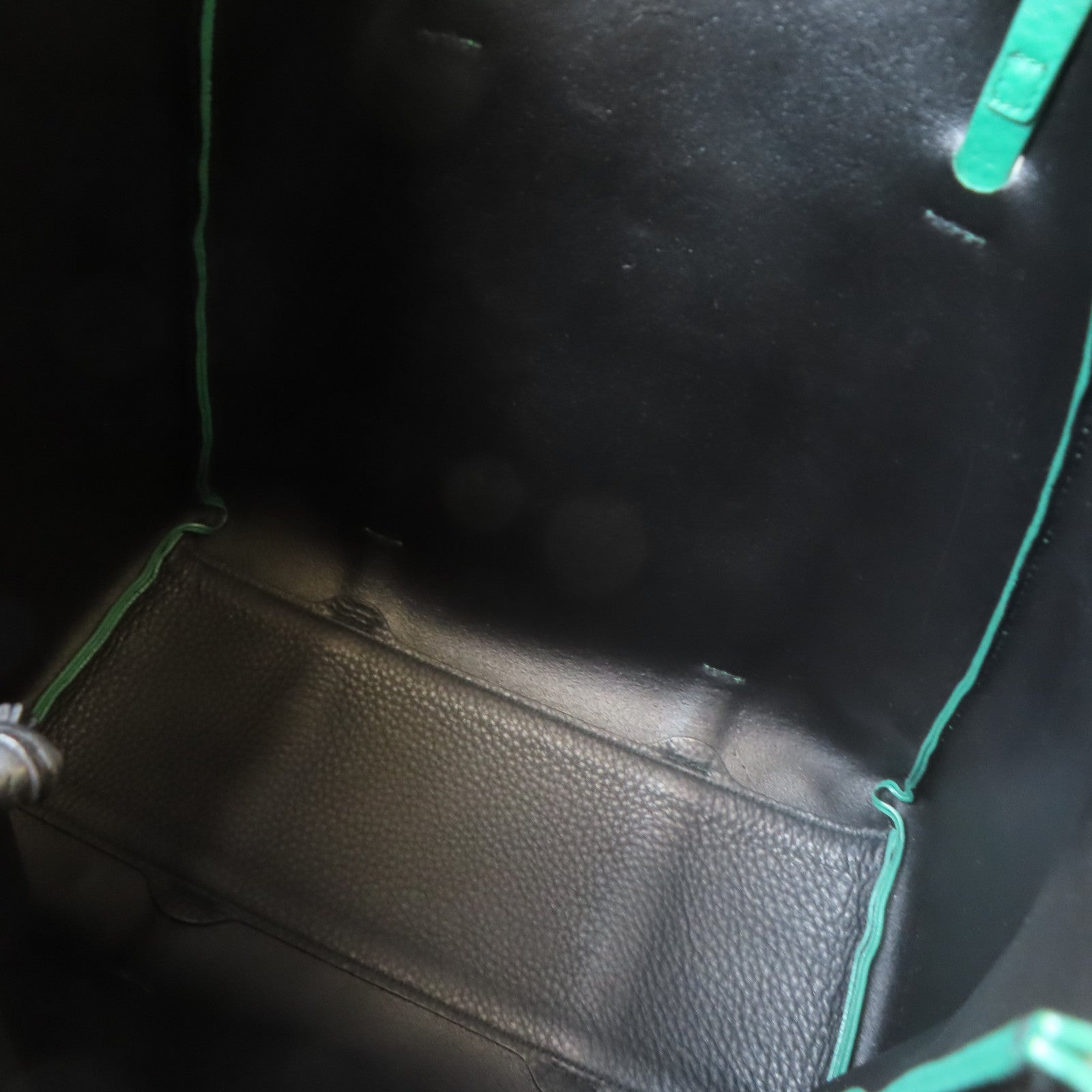 BALENCIAGA 牛皮皮革Tote Bag手挽袋綠色