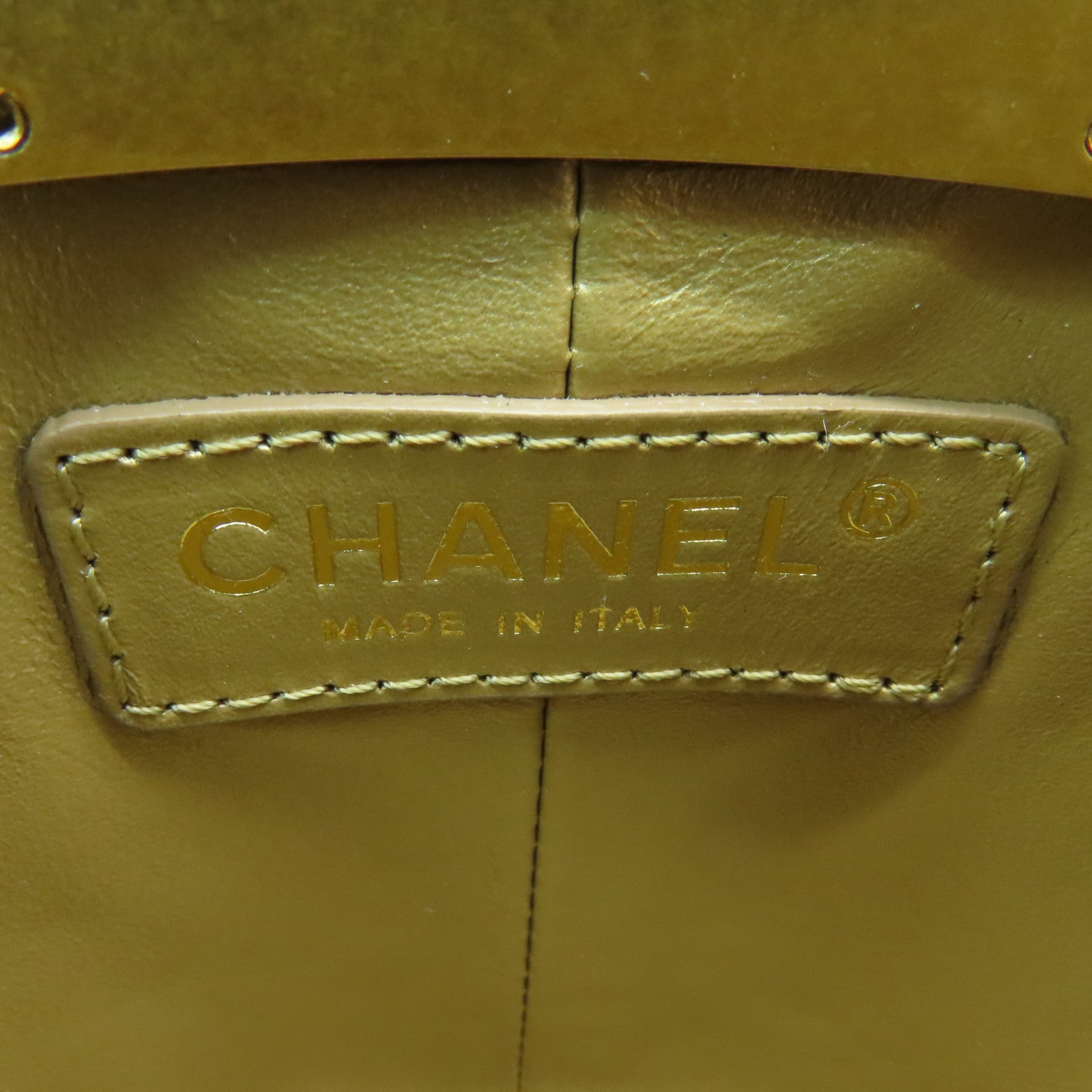 CHANEL Diamond Sheepskin Leather Chain Shoulder Gold Buckle Shoulder Bag Black