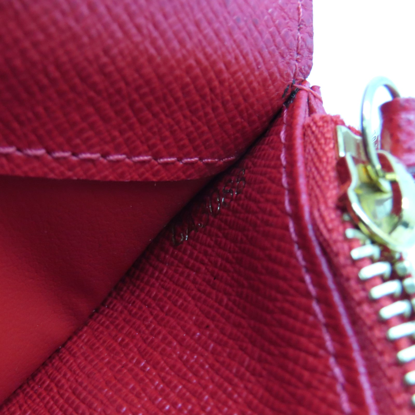 LOUIS VUITTON Monogram Insolite Wallet金扣長錢包啡色/紅色