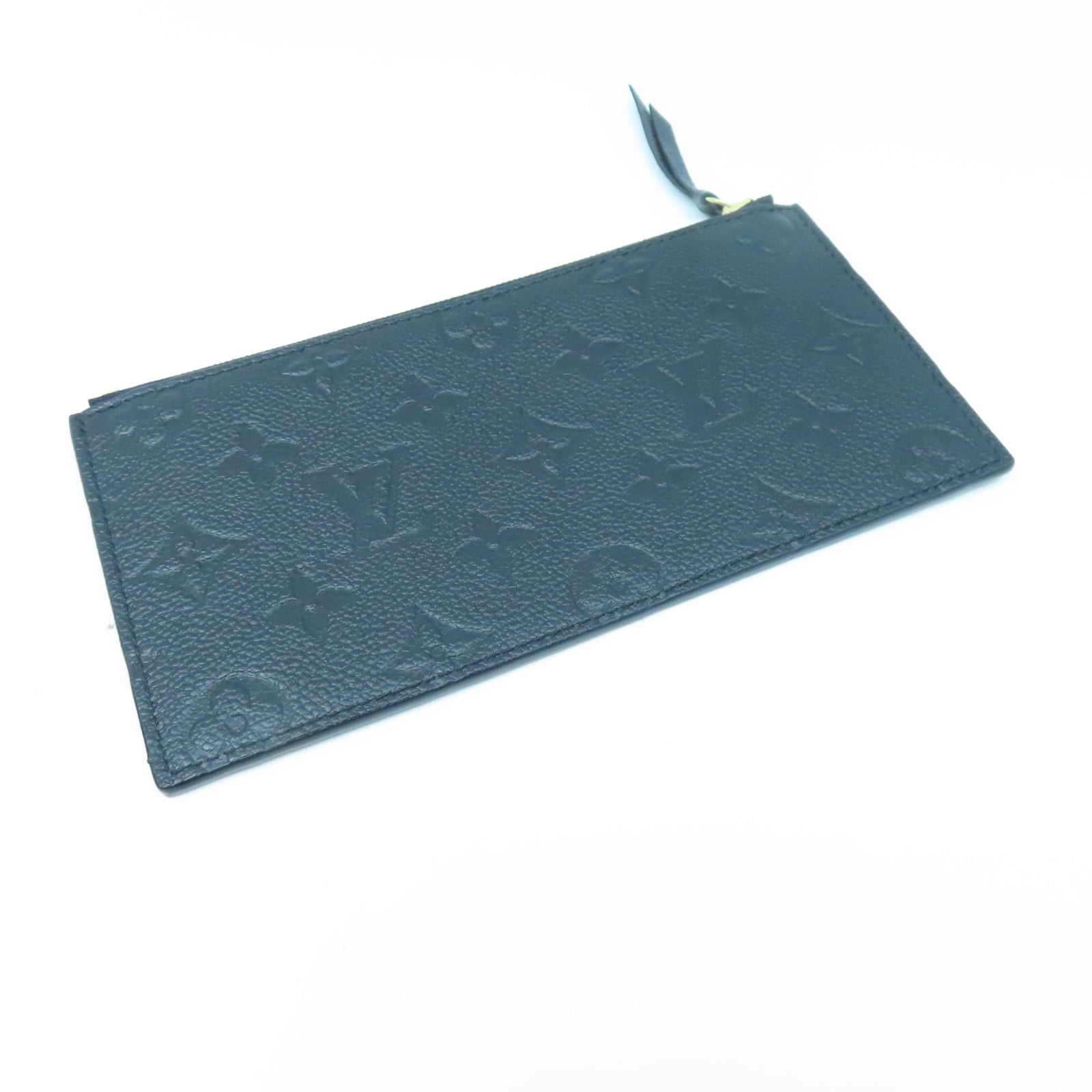 LOUIS VUITTON Mono-Empreinte Felicie Pochette金扣鏈帶肩背袋黑色