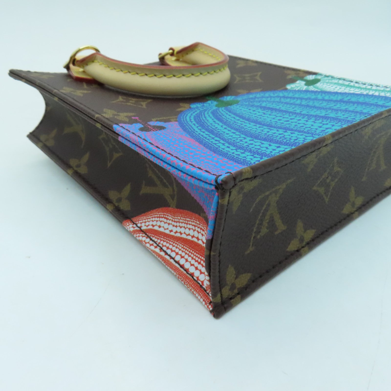 LOUIS VUITTON Monogram YK Pefit Sac Plat金扣手挽肩背两用袋啡色