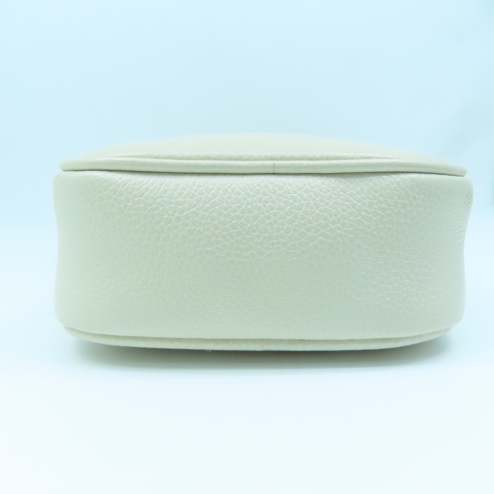 GUCCI 牛皮皮革Shoulder Bag金扣肩背袋白色