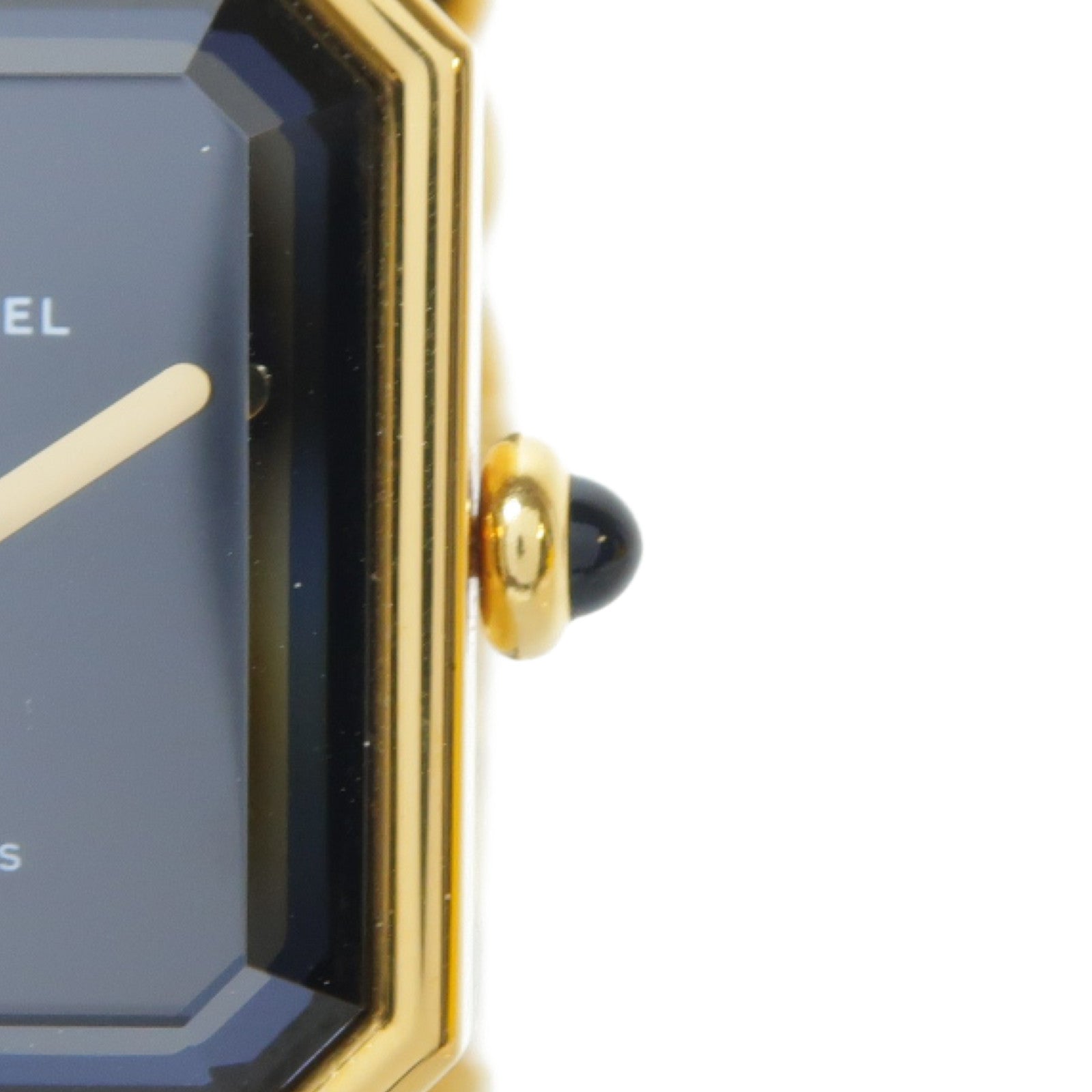 CHANEL Premiere M鍍金手錶石英機芯黑色