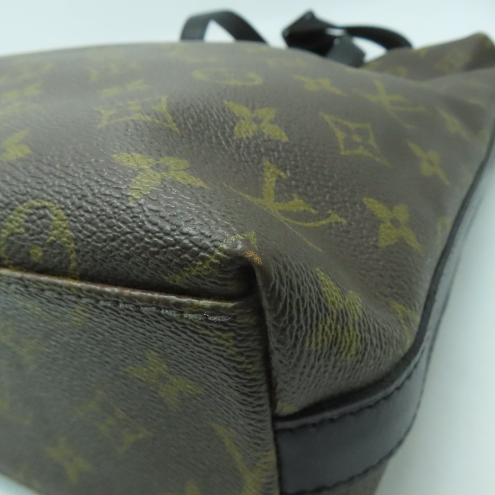 LOUIS VUITTON Monogram Kitan銀扣手挽肩背兩用袋啡色