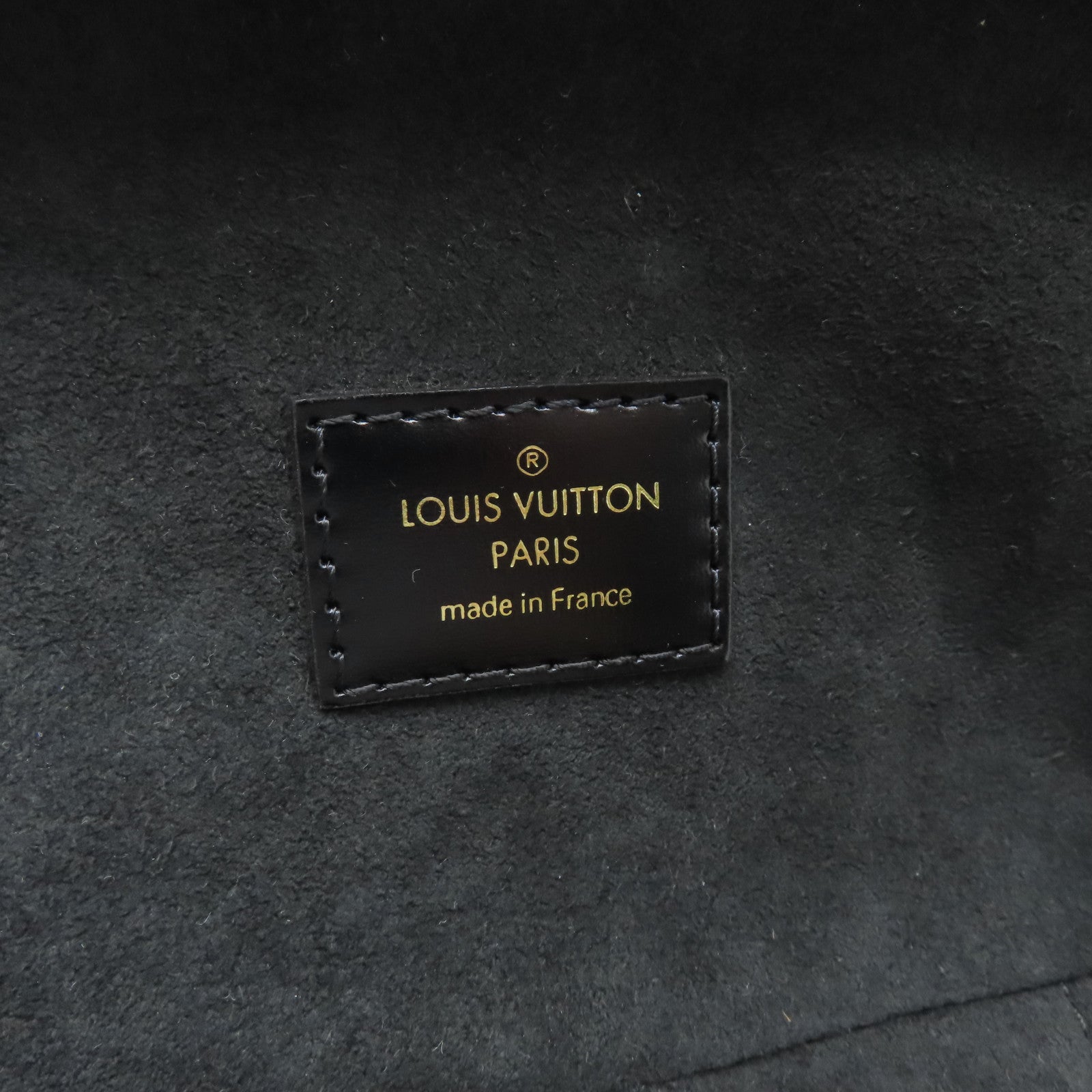LOUIS VUITTON Monogram Vanity PM Gold Buckle Shoulder Bag Brown