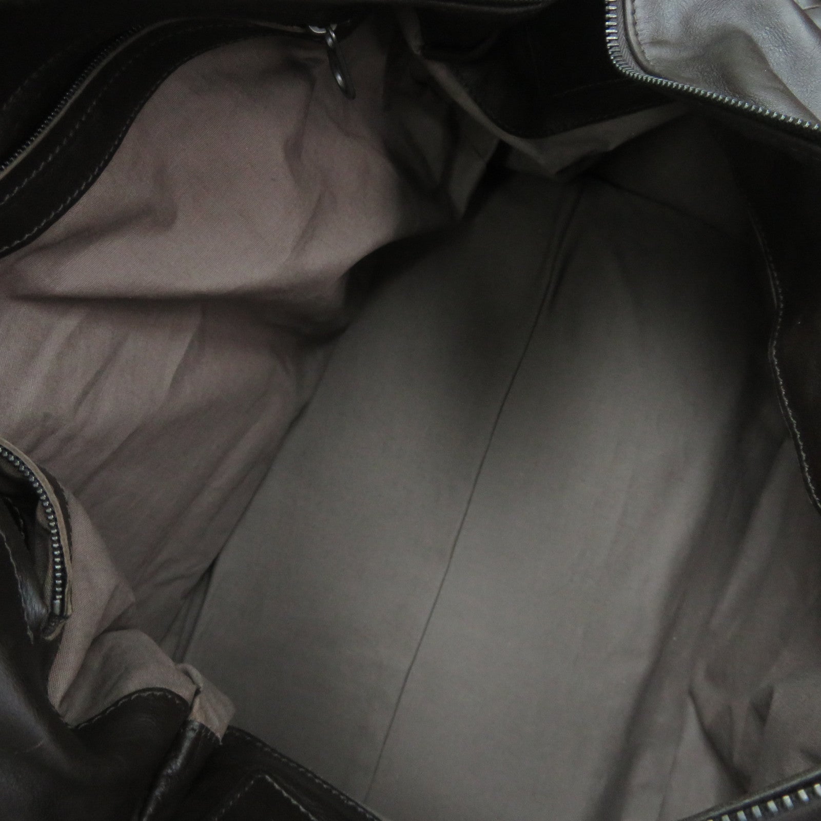 BOTTEGA VENETA 羊皮皮革Shoulder Bag肩背袋啡色