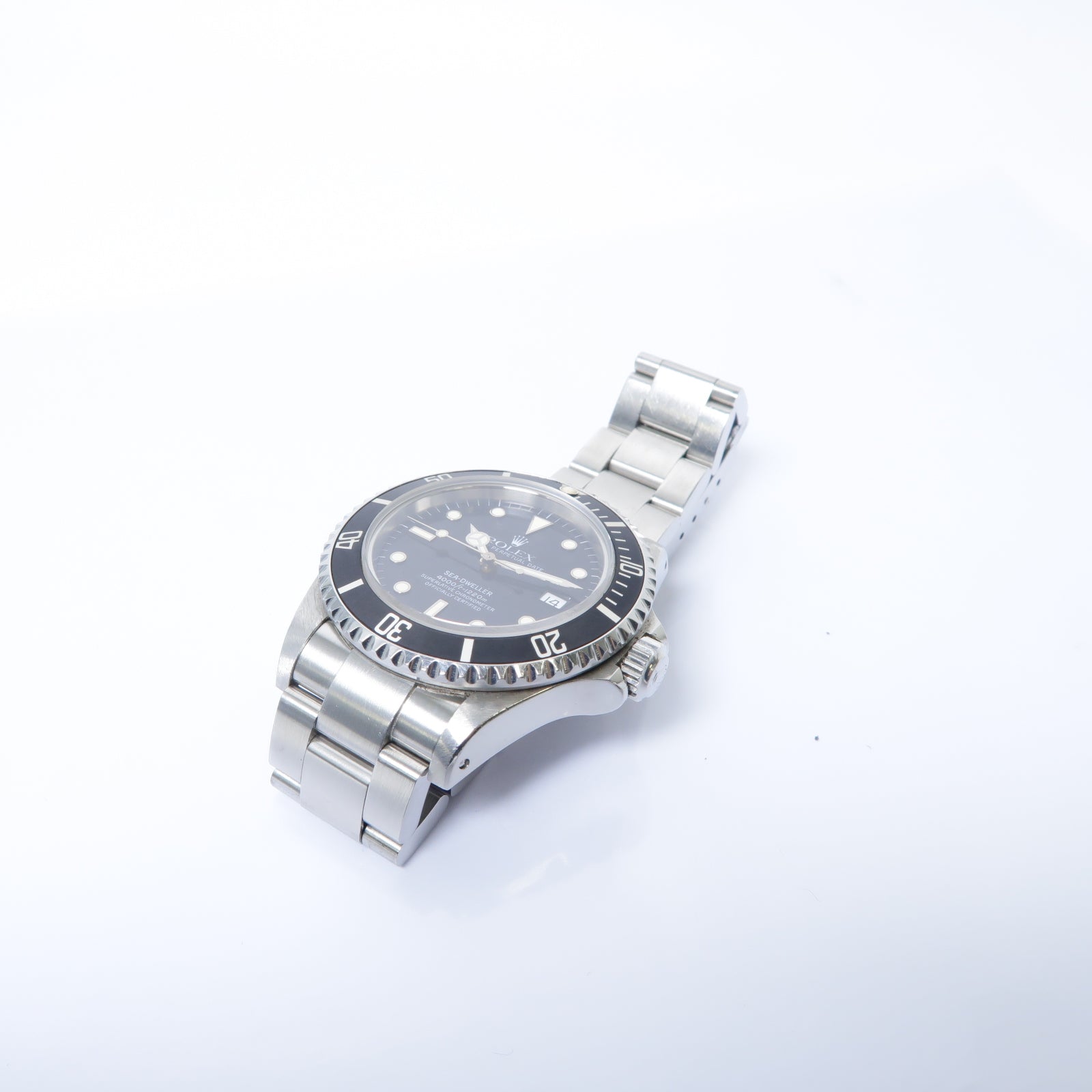 ROLEX Sea Dweller不鏽鋼手錶自動機芯黑色