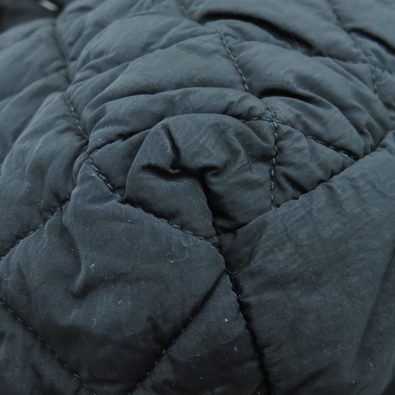 CHANEL 尼龙Coco Cocoon银扣肩背袋黑色