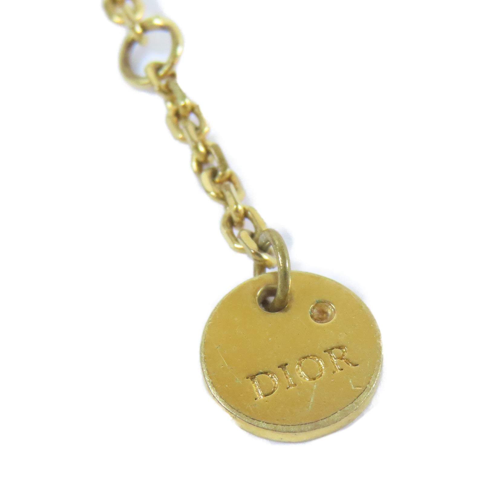 Dior 金屬Bracelet手鏈金色#17.5cm