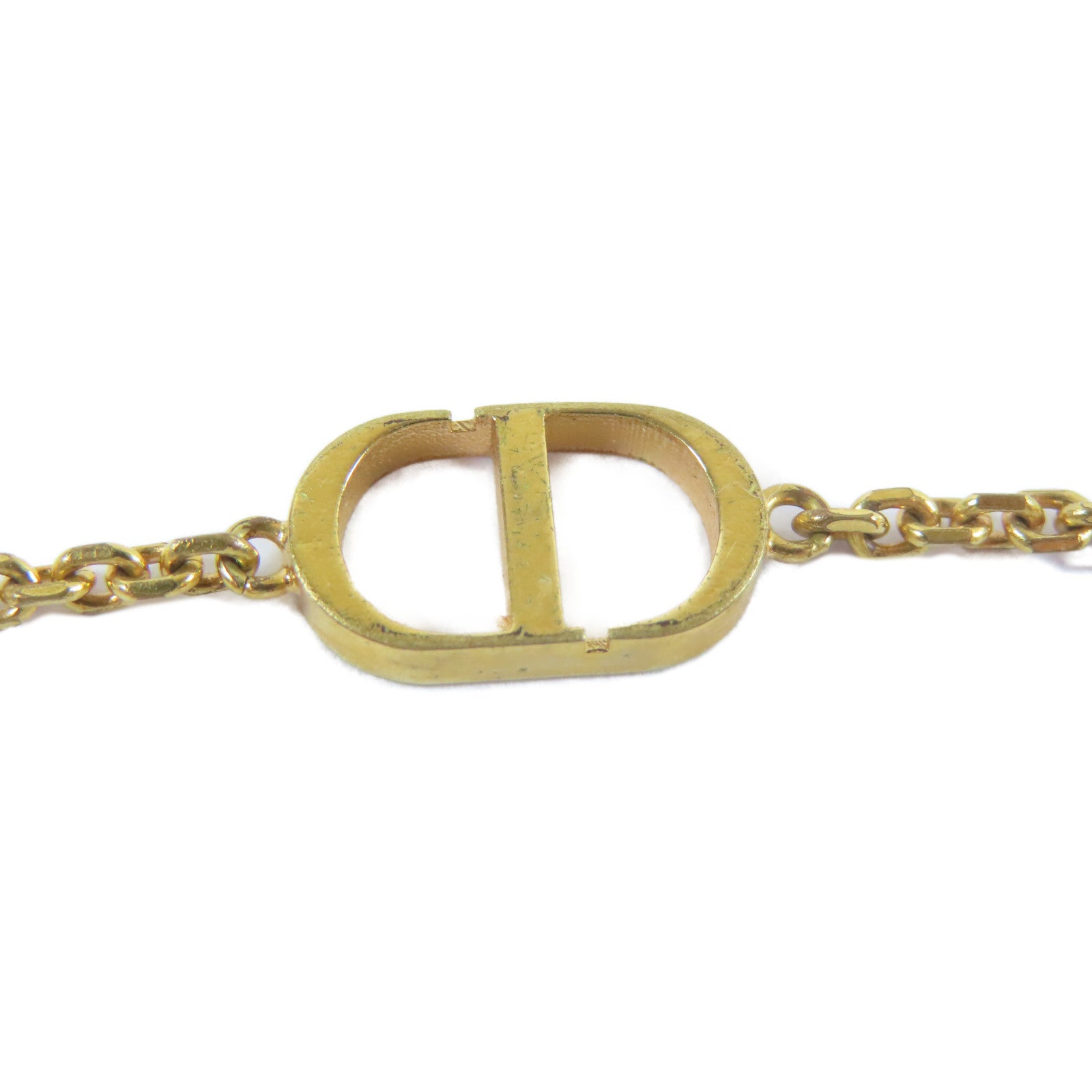 Dior 金屬Bracelet手鏈金色#17.5cm