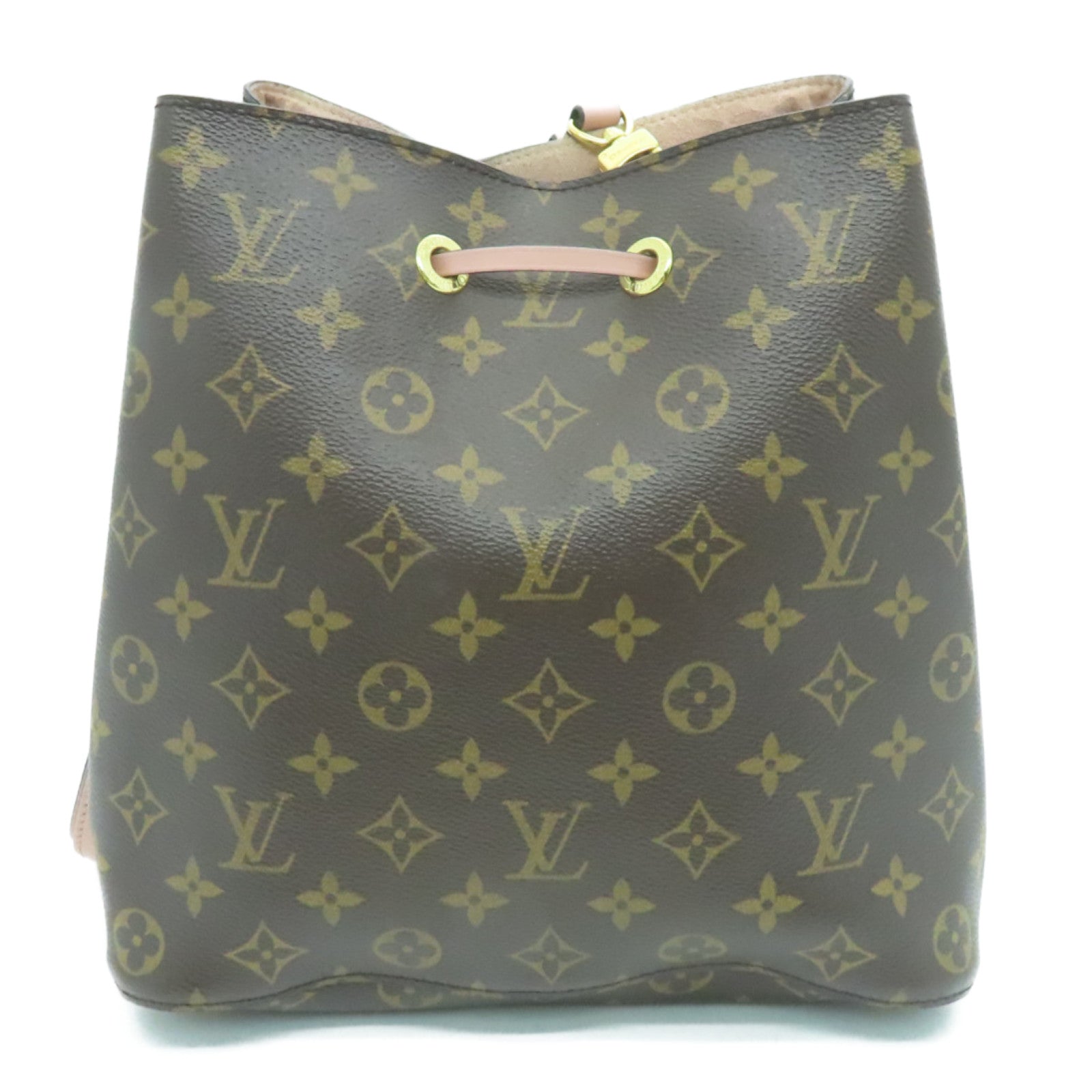 LOUIS VUITTON Monogram Neo Noe MM Gold Buckle Shoulder Bag Brown – Brand  Off Hong Kong Online Store