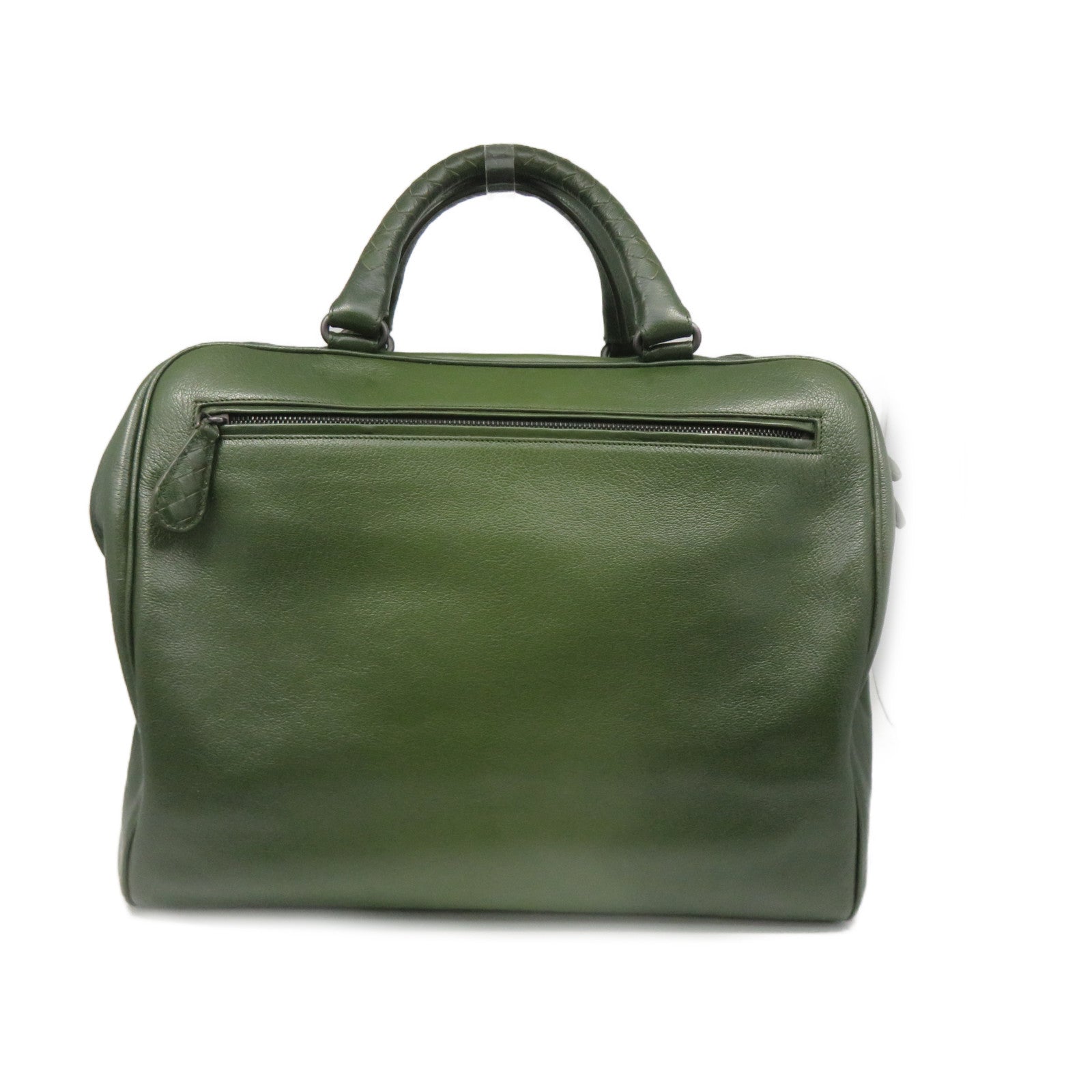 BOTTEGA VENETA 山羊皮革Hand Bag手挽袋綠色