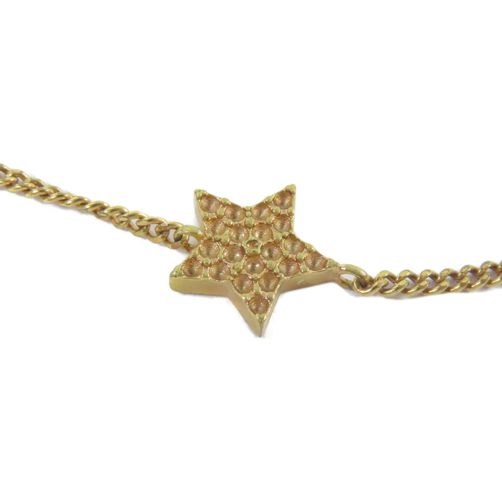 Dior 金屬Bracelet手鏈金色#17.5cm