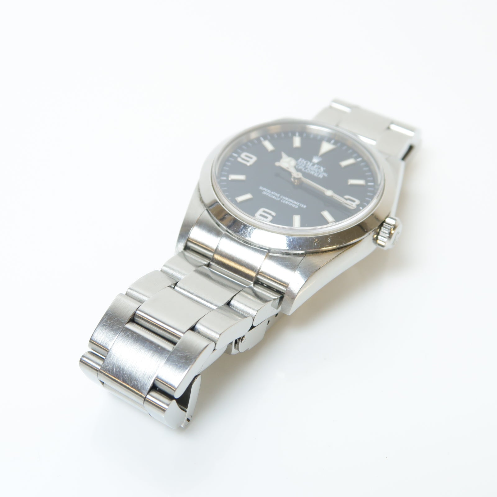 ROLEX Explorer不鏽鋼手錶自動機芯黑色