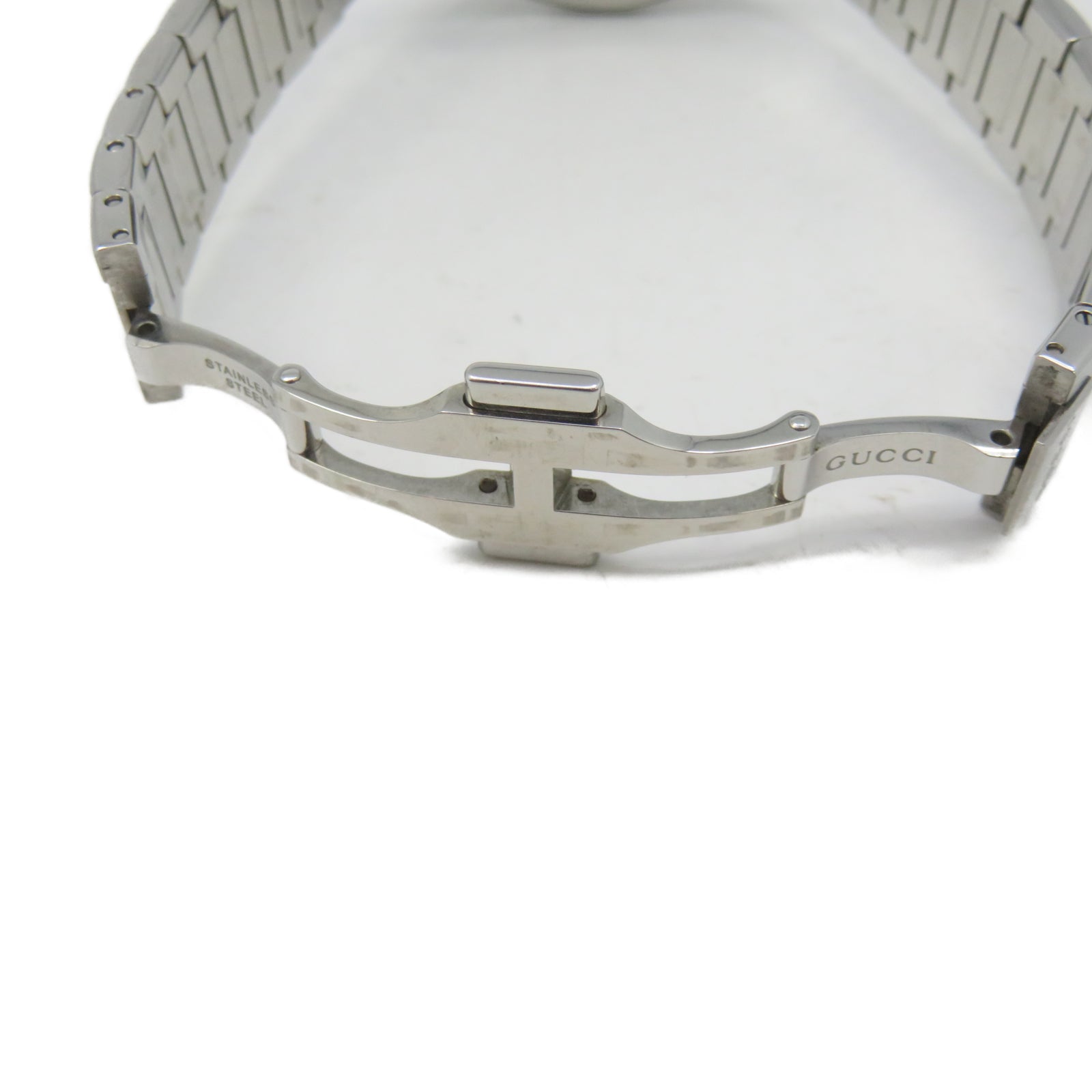 GUCCI Pantheon Watch不鏽鋼手錶石英機芯米色