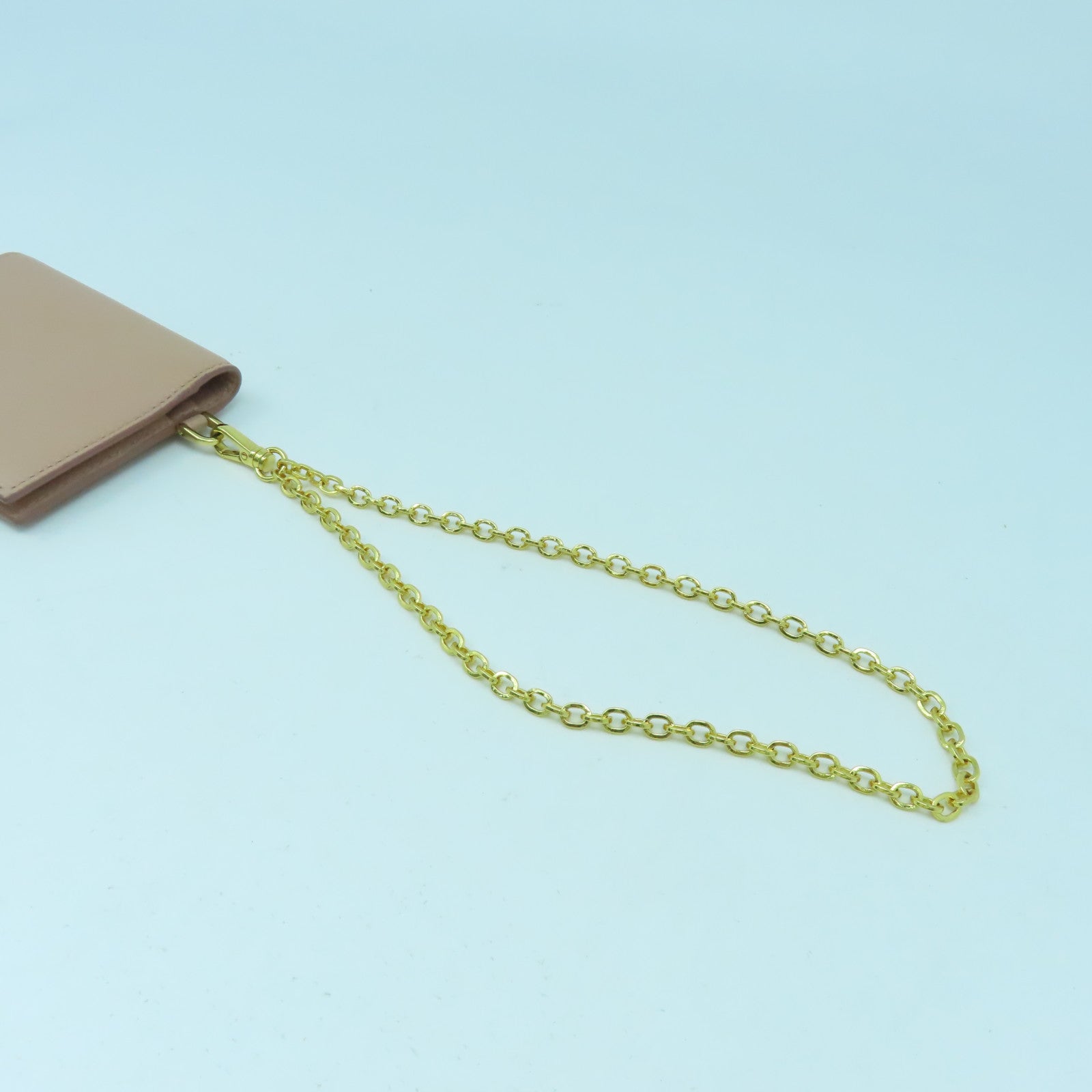 Miu Miu 牛皮皮革Card Case金扣卡片套粉紅色