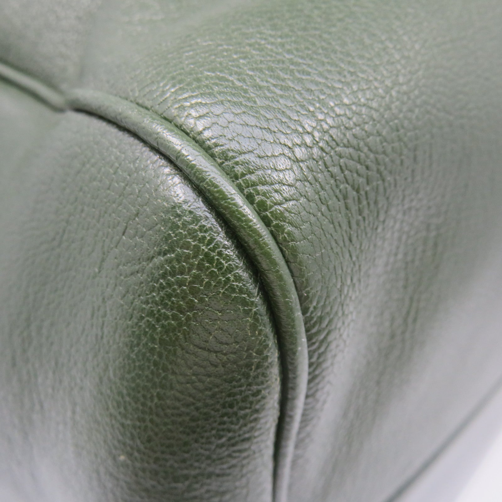 BOTTEGA VENETA 山羊皮革Hand Bag手挽袋綠色