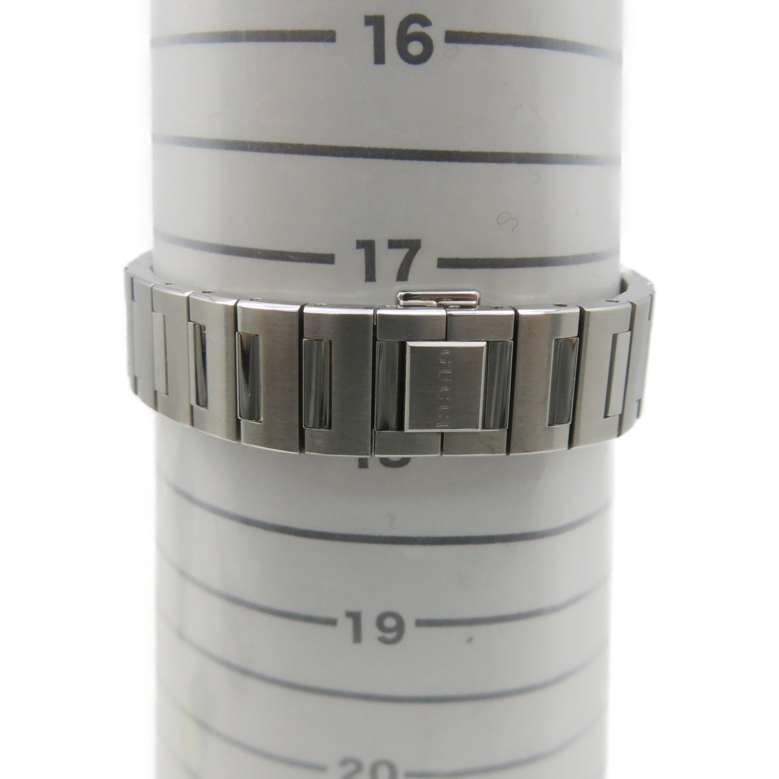 GUCCI Pantheon Watch不鏽鋼手錶石英機芯米色