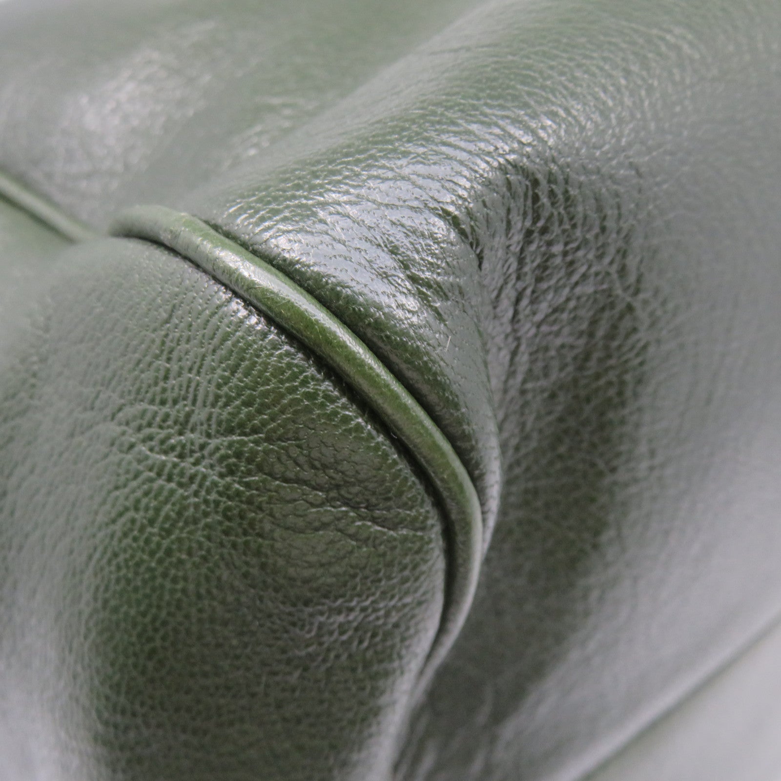 BOTTEGA VENETA 山羊皮革Hand Bag手挽袋綠色