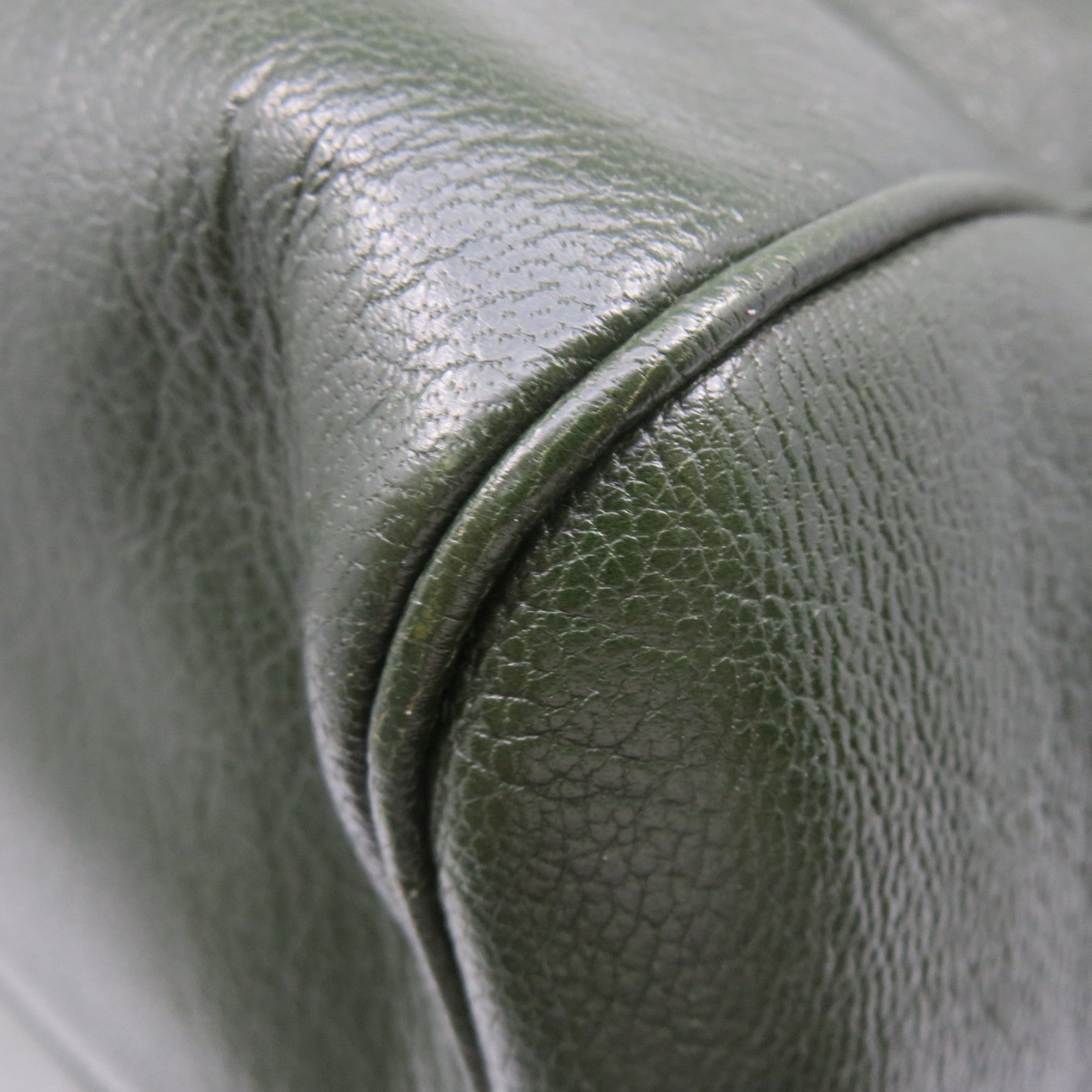 BOTTEGA VENETA 山羊皮革Hand Bag手挽袋綠色