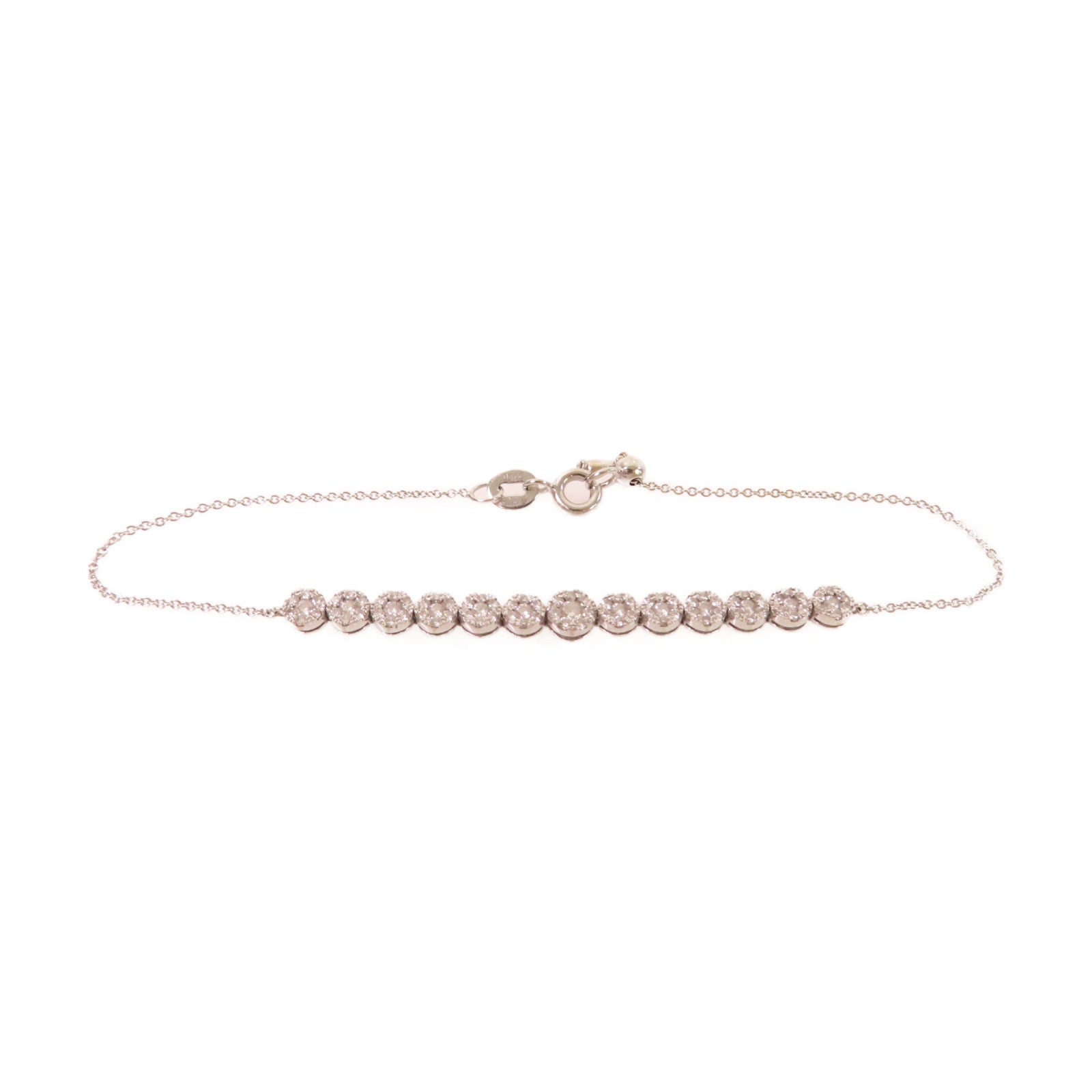 JEWELRY 18K白金/0.70ct鑽石Diamond Bracelet手鏈