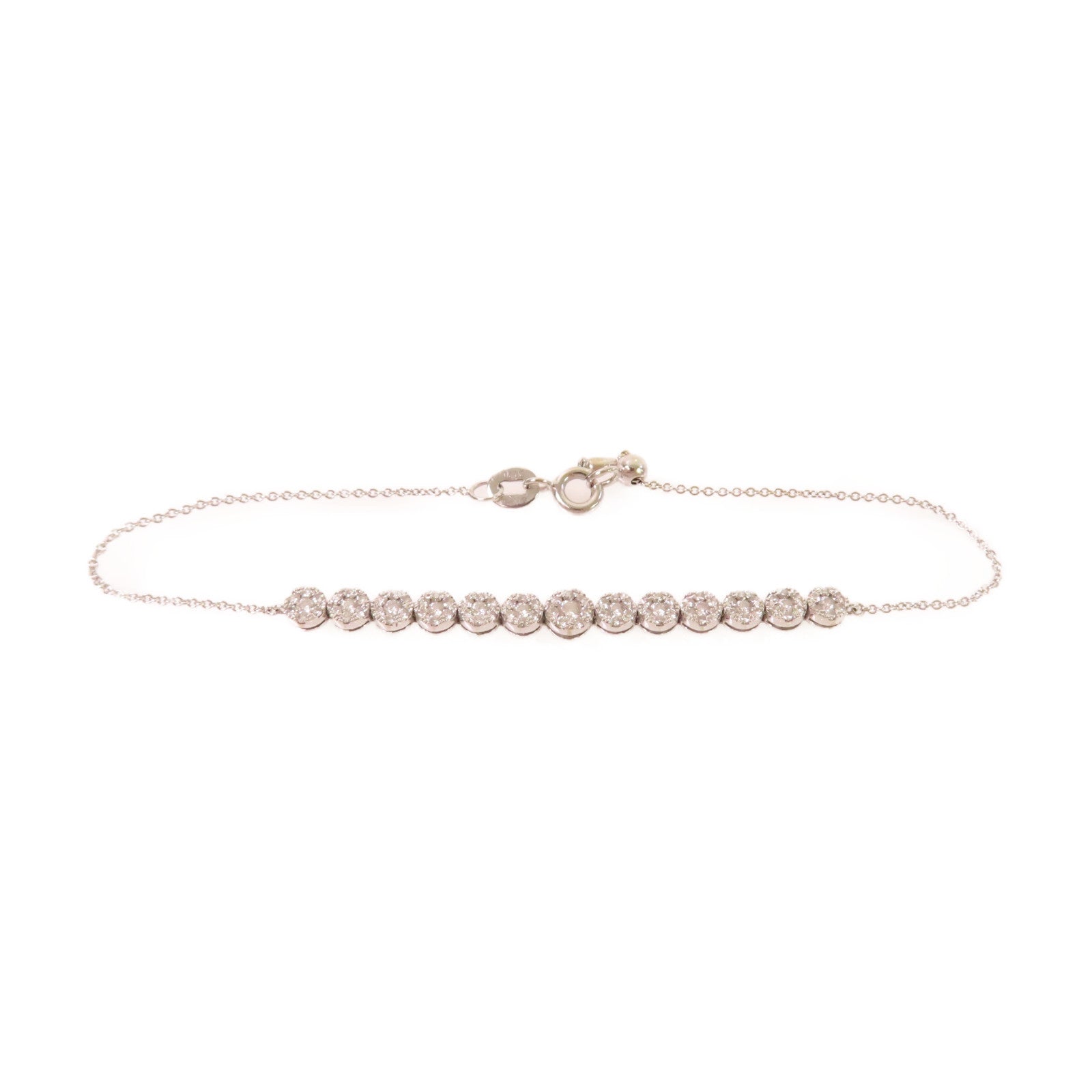 JEWELRY 18K白金/0.70ct鑽石Diamond Bracelet手鏈