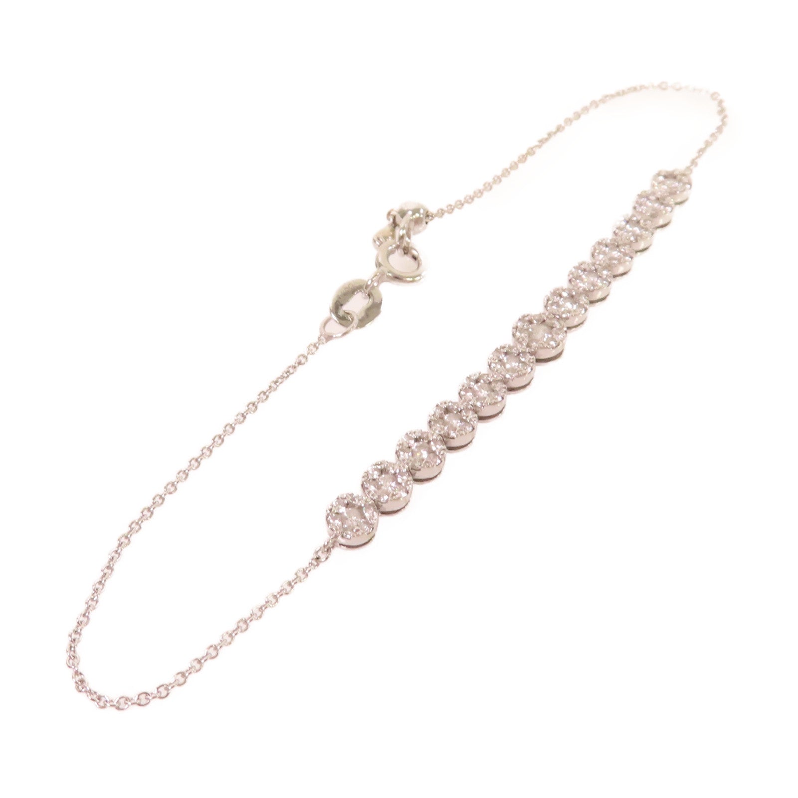 JEWELRY 18K白金/0.70ct鑽石Diamond Bracelet手鏈