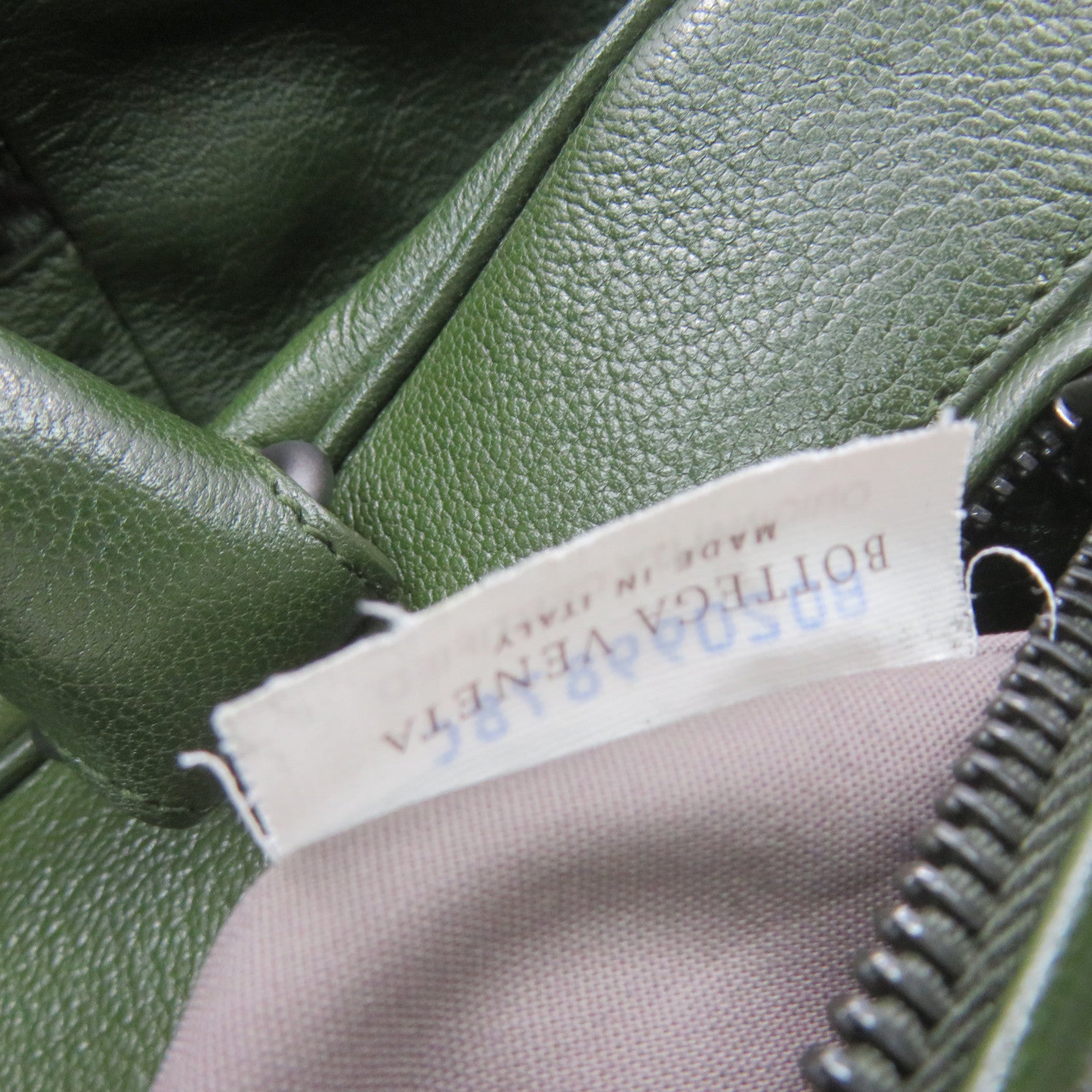BOTTEGA VENETA 山羊皮革Hand Bag手挽袋綠色