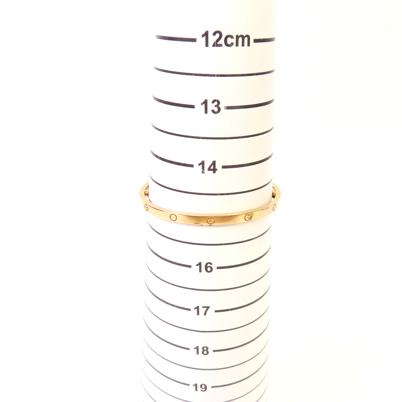 CARTIER 18K玫瑰金Love Bracelet Small Model手鏈#16