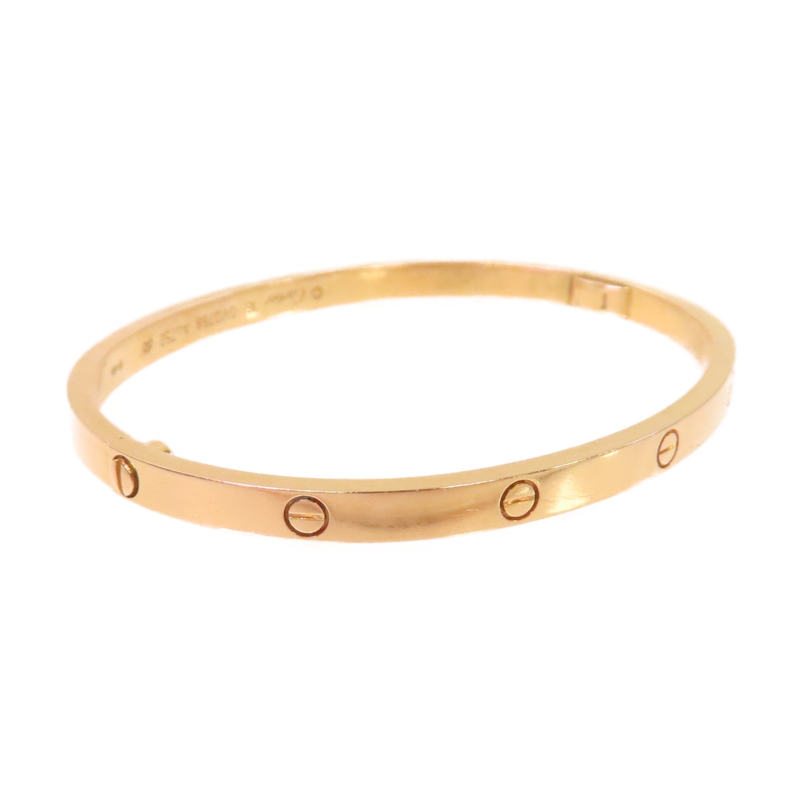 CARTIER 18K玫瑰金Love Bracelet Small Model手鏈#16
