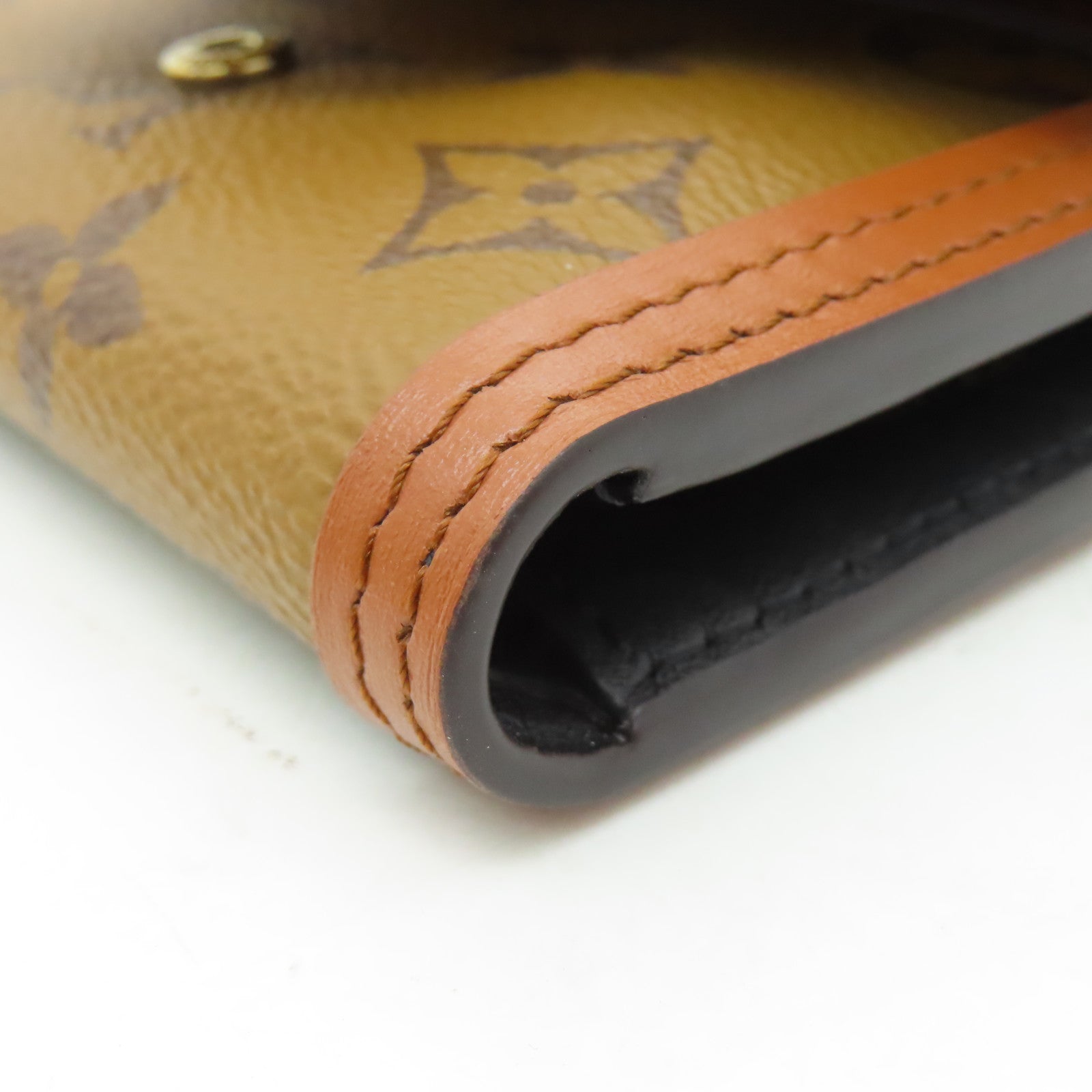 LOUIS VUITTON Monogram Dauphine Wallet金扣錢包啡色