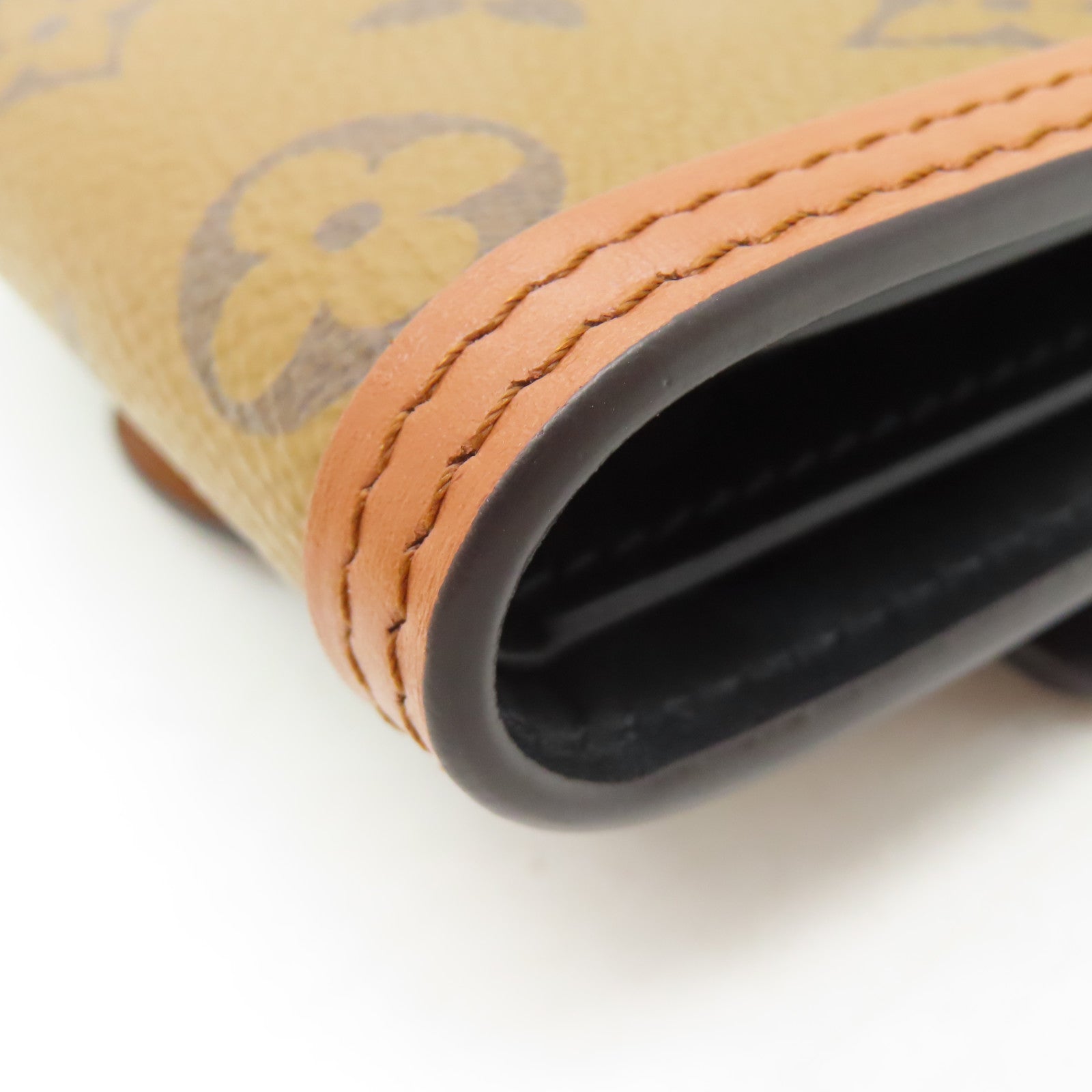 LOUIS VUITTON Monogram Dauphine Wallet金扣錢包啡色